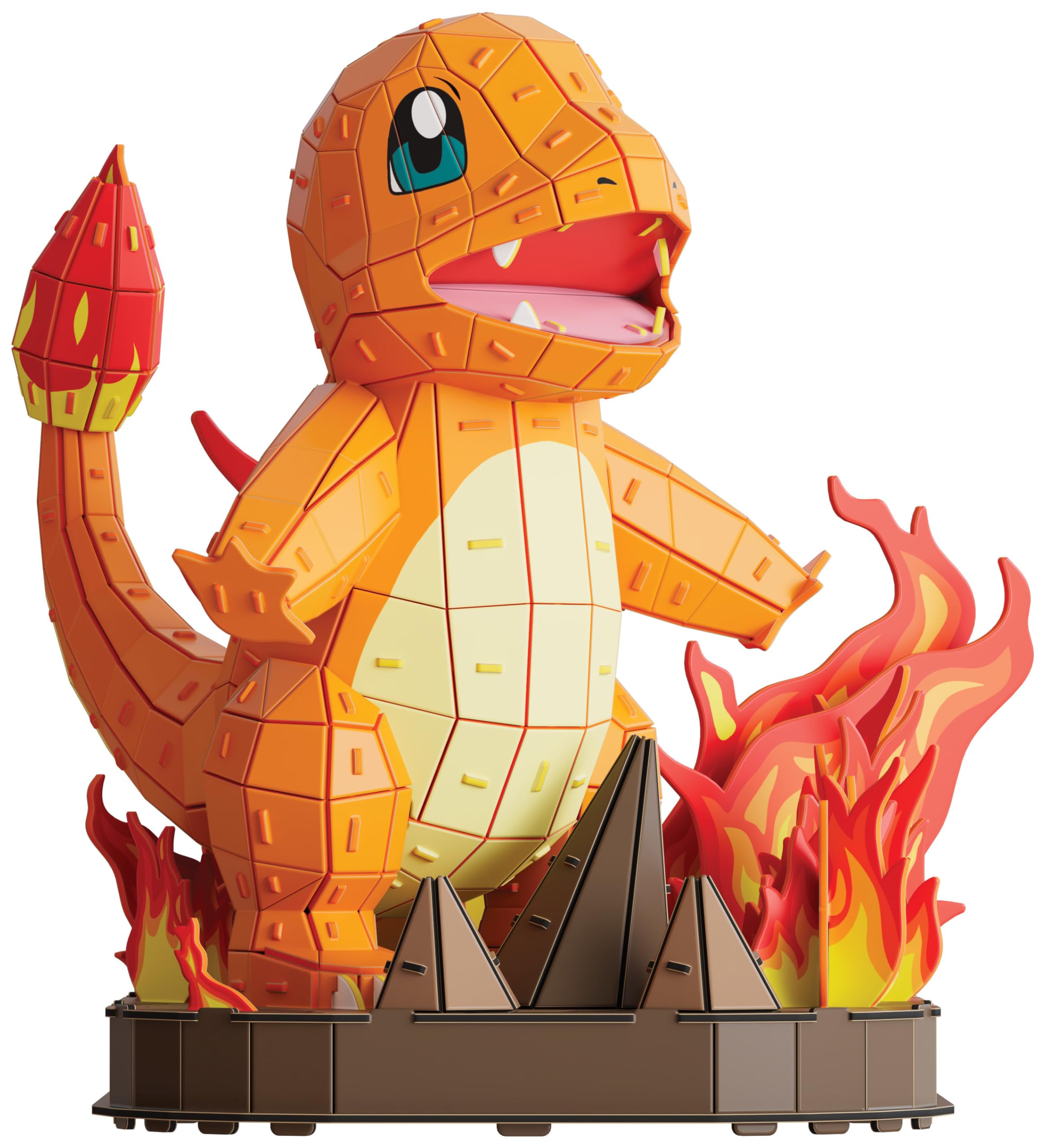 4D Build Pokémon Charmander 3D Model Kit | 241 Pieces | Ages 12-99 7