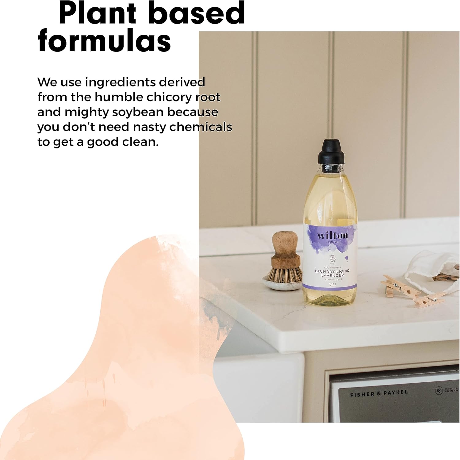 Wilton London Eco-Friendly Lavender Laundry Liquid (1.09 kg, 28 Washes) 6