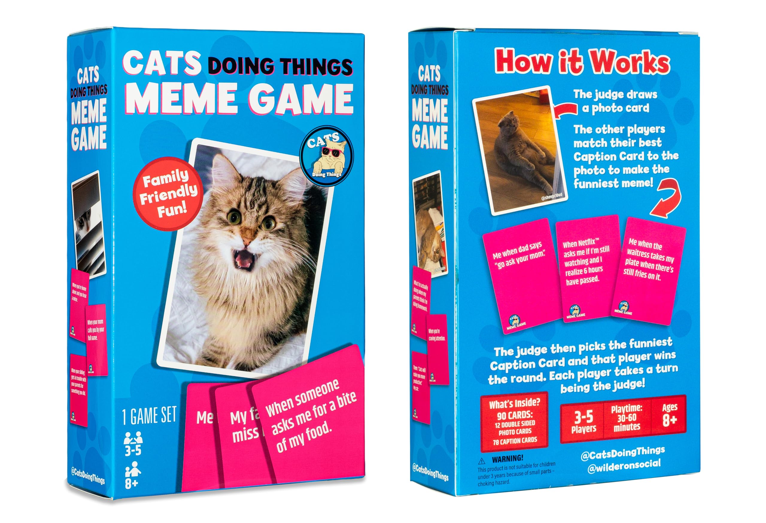 Wilder Games Cats Doing Things Meme Game Card Game 5