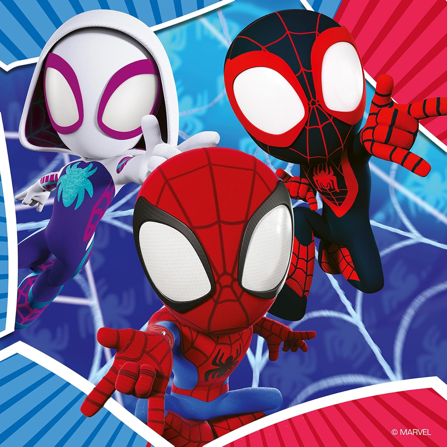 Ravensburger Marvel Spiderman Spidey & His Amazing Friends 3x 49-Piece Jigsaw Puzzle 6