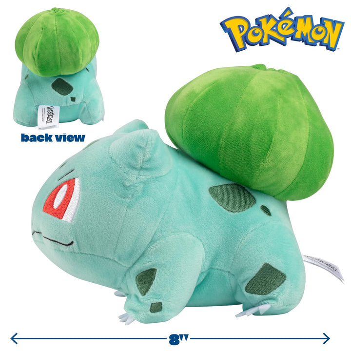 Pokémon 674 95225 Pokemon 8 Inch Plush-Bulbasaur, No Colour