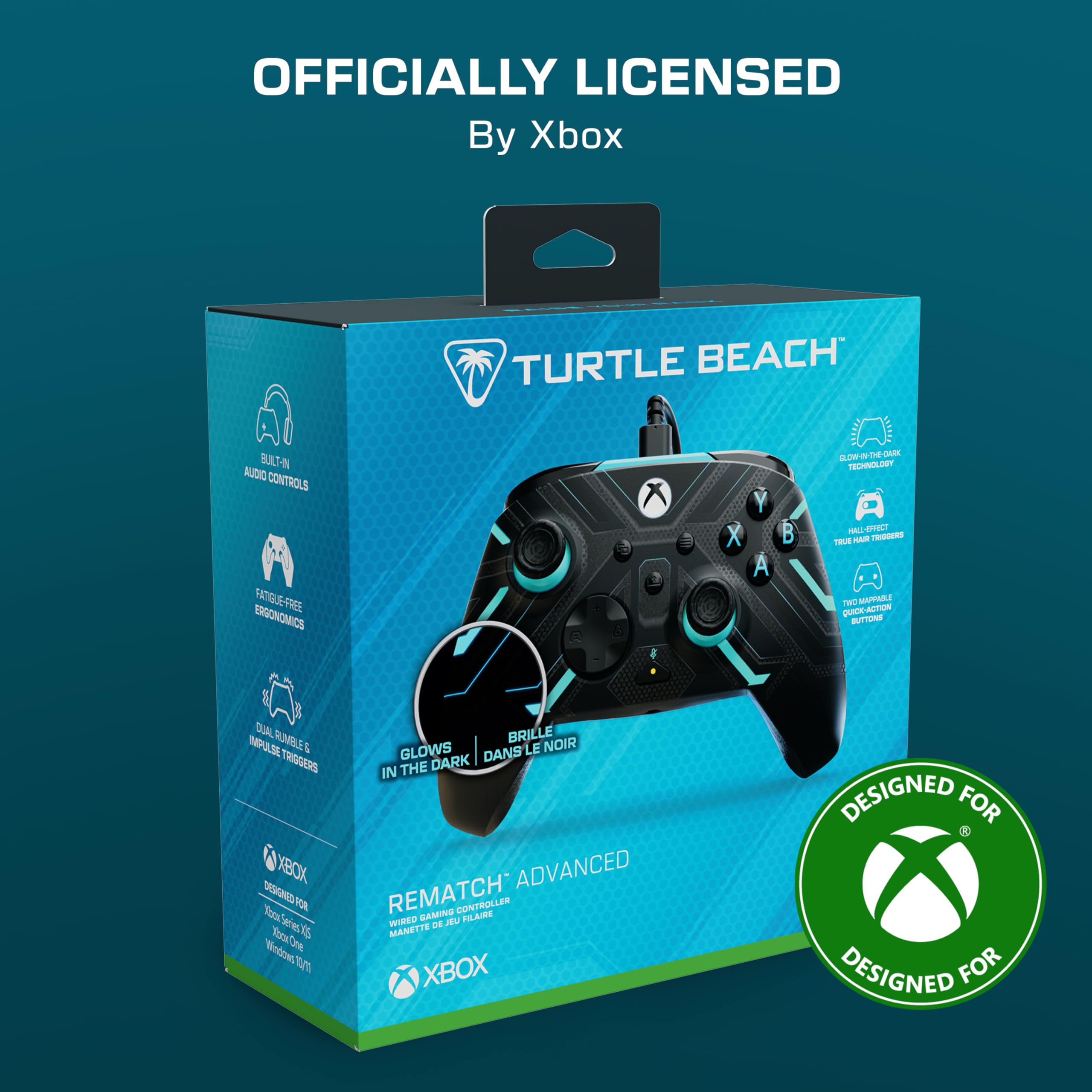 Turtle Beach Rematch Advanced Titan Steel Wired Gaming Controller for Xbox Series X|S, Xbox One, PC 14