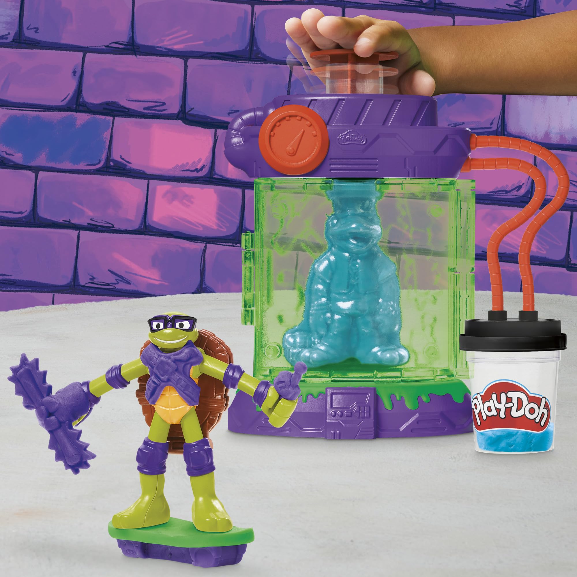 Play-Doh Teenage Mutant Ninja Turtles Mutation Station Playset | Ages 4+