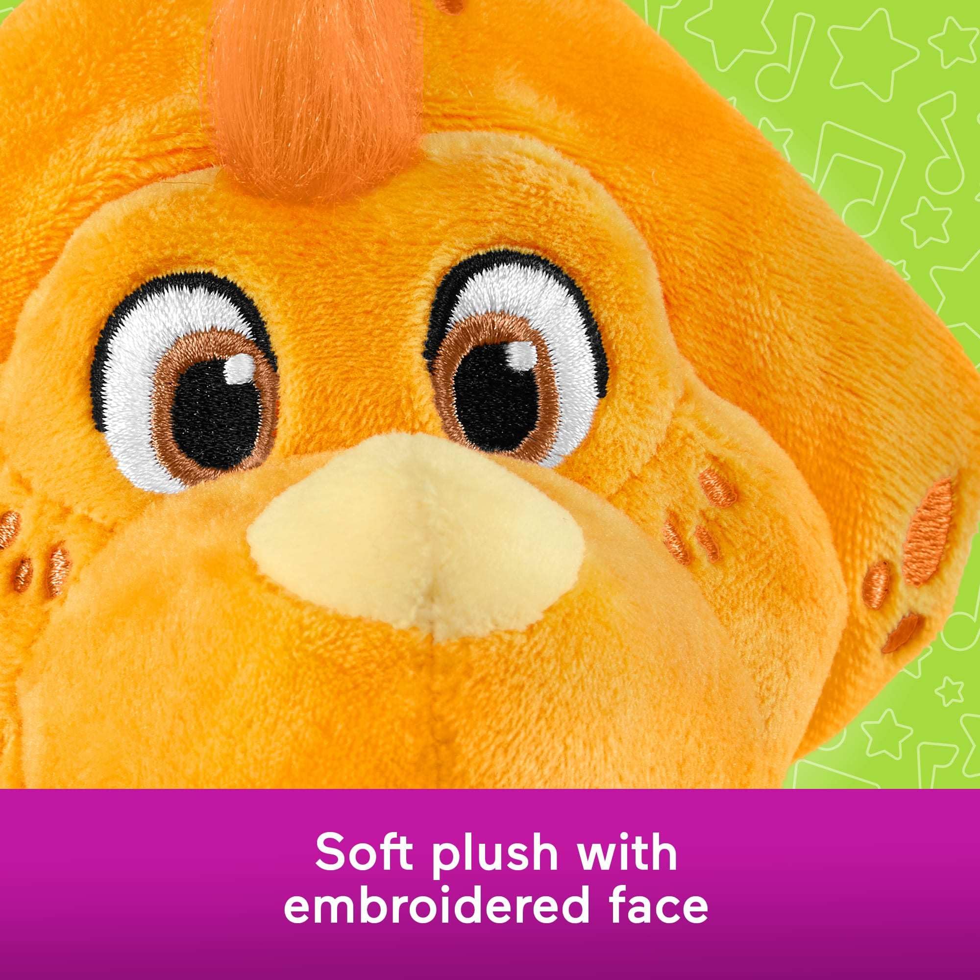 Fisher-Price Barney’s World Billy the Dino Plush Toy - 6.5-inch | Ages 2+ | Machine Washable 3