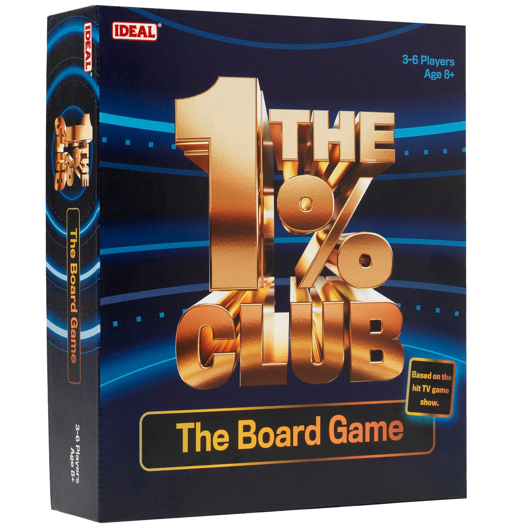 IDEAL The 1% Club: The Board Game | Family Board Game for 3-6 Players | Ages 8+