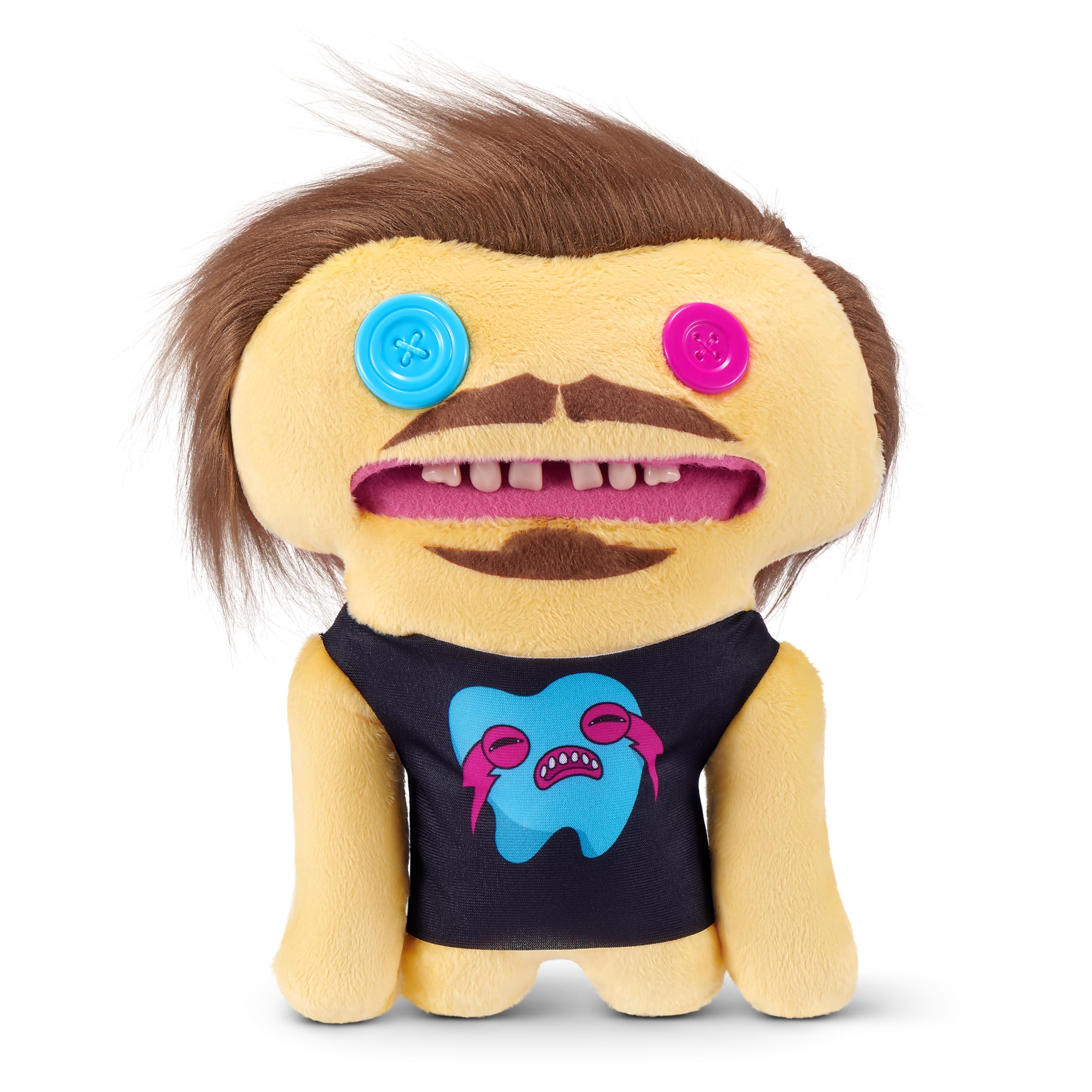 Fuggler Mr.Fug Soft Doll - 9 Inch Collectible Plush Toy with Human-Like Teeth 1