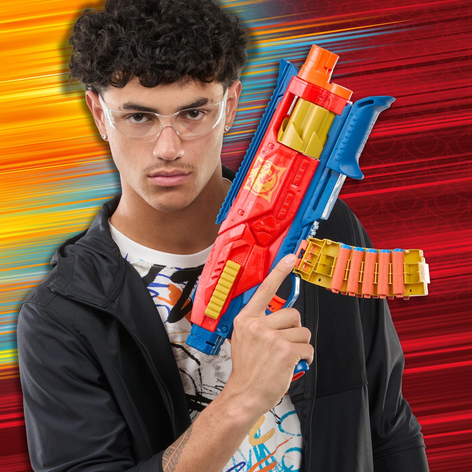 Hasbro Nerf Loadout Shadowspeed Recon Blaster with 14-Dart Storage Attachment | Ages 8+ 7
