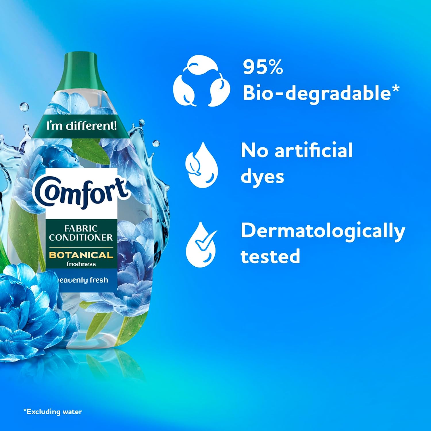 Comfort Botanical Heavenly Fresh Fabric Conditioner (1.03 kg) 4