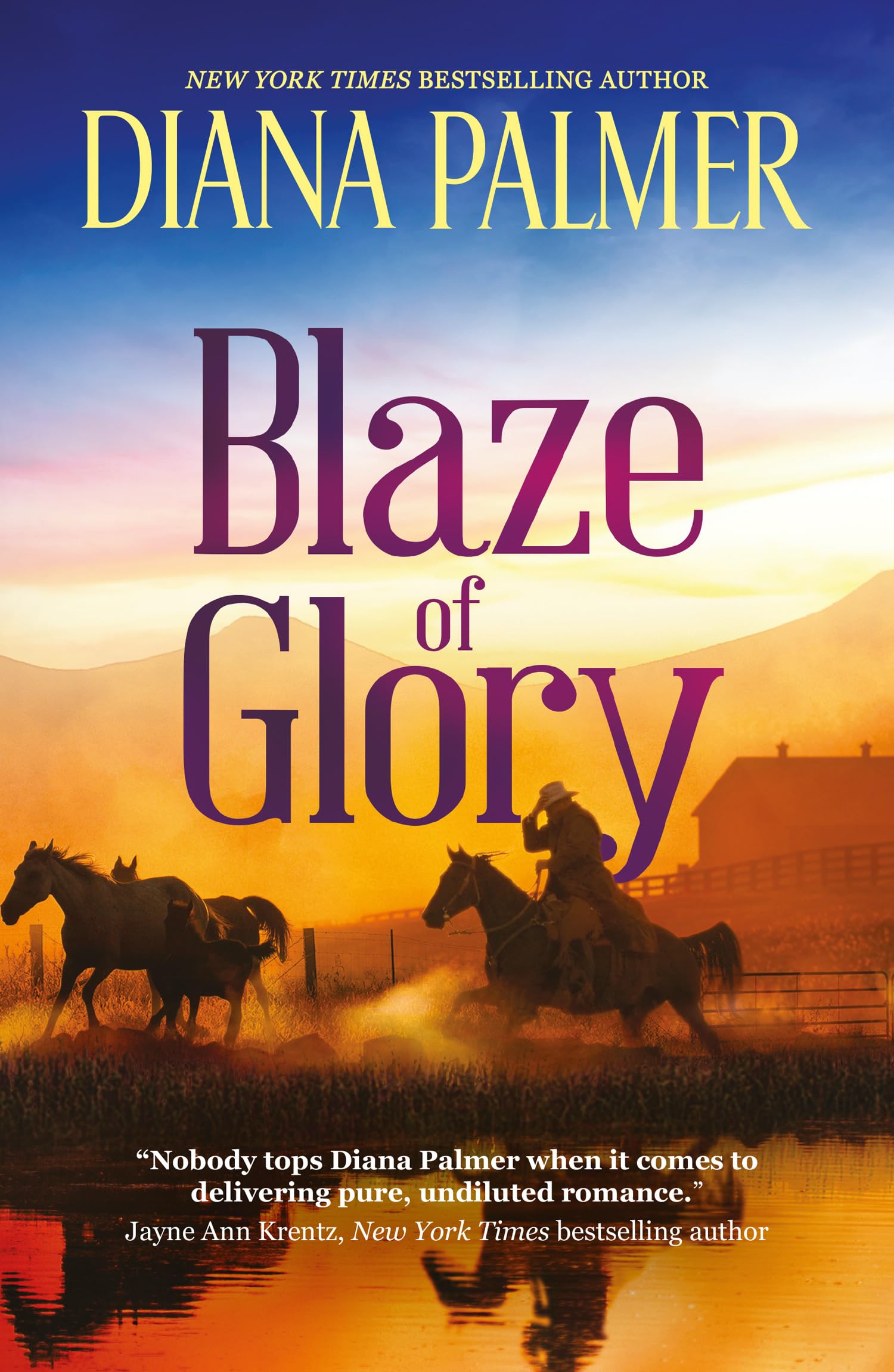 Diana Palmer - Blaze Of Glory | Long, Tall Texans Book 52 | Western Romance Paperback
