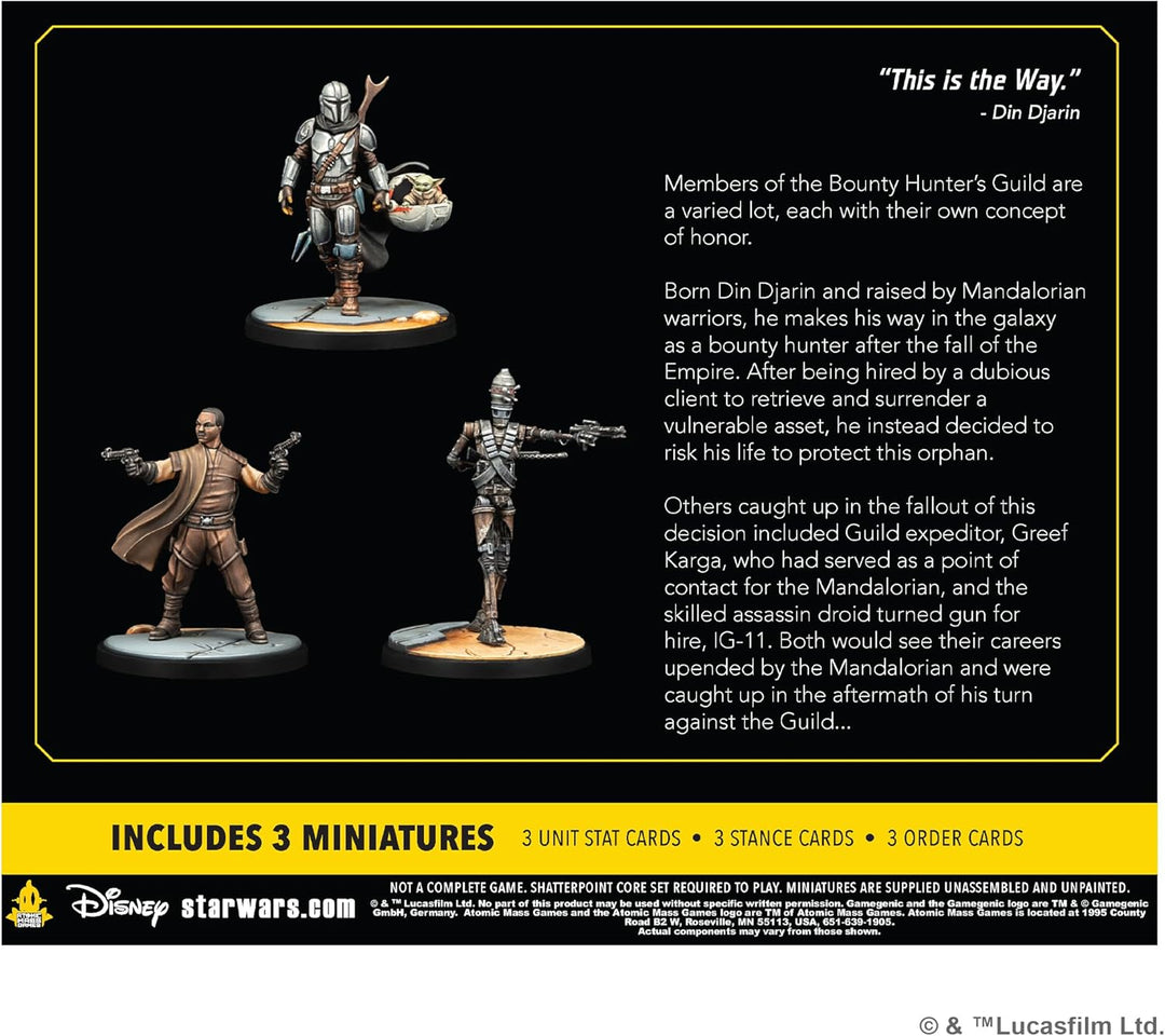 Atomic Mass Games Star Wars: Shatterpoint Certified Guild Squad Pack