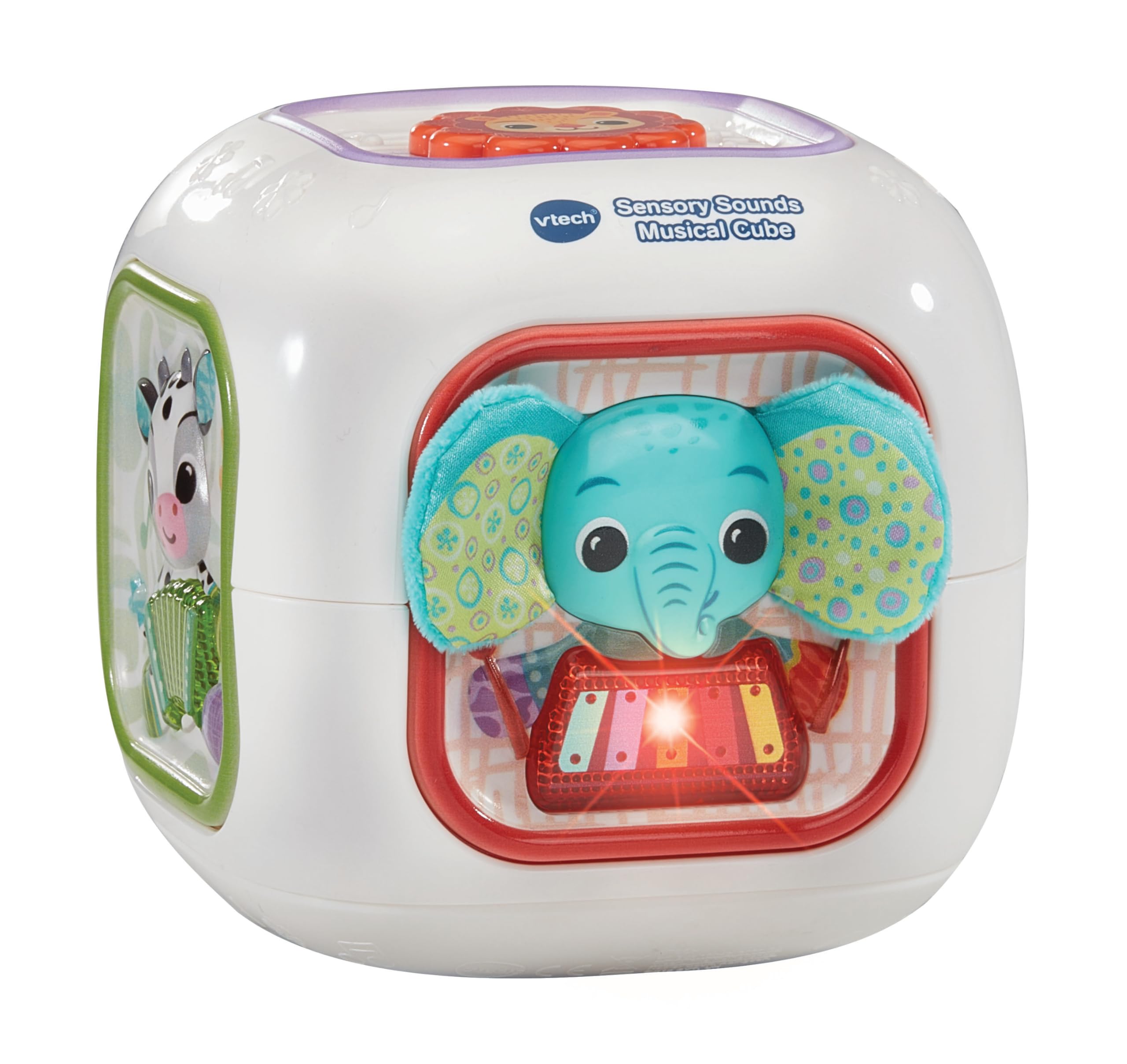 VTech Baby Sensory Sounds Musical Cube - Interactive Musical Toy for 3 Months+ 1
