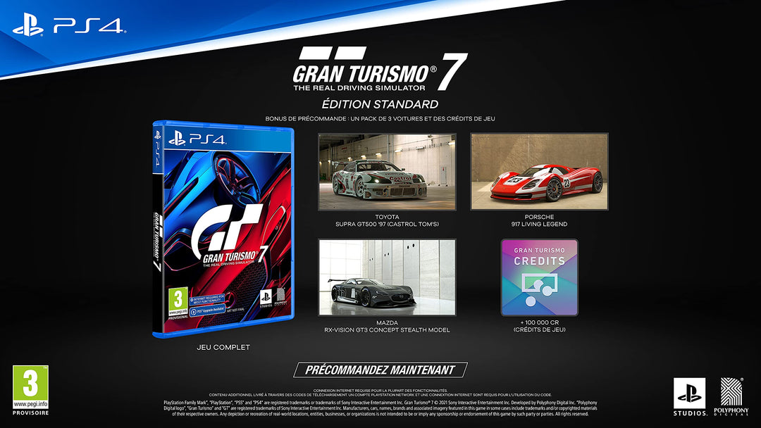 Gran Turismo 7 - PS4 Standard Edition