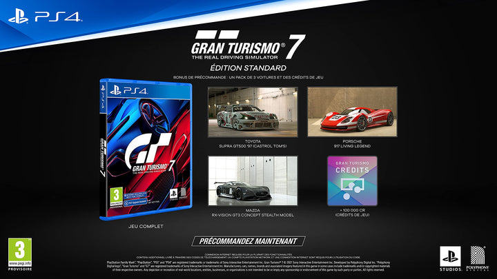 Gran Turismo 7 - PS4 Standard Edition