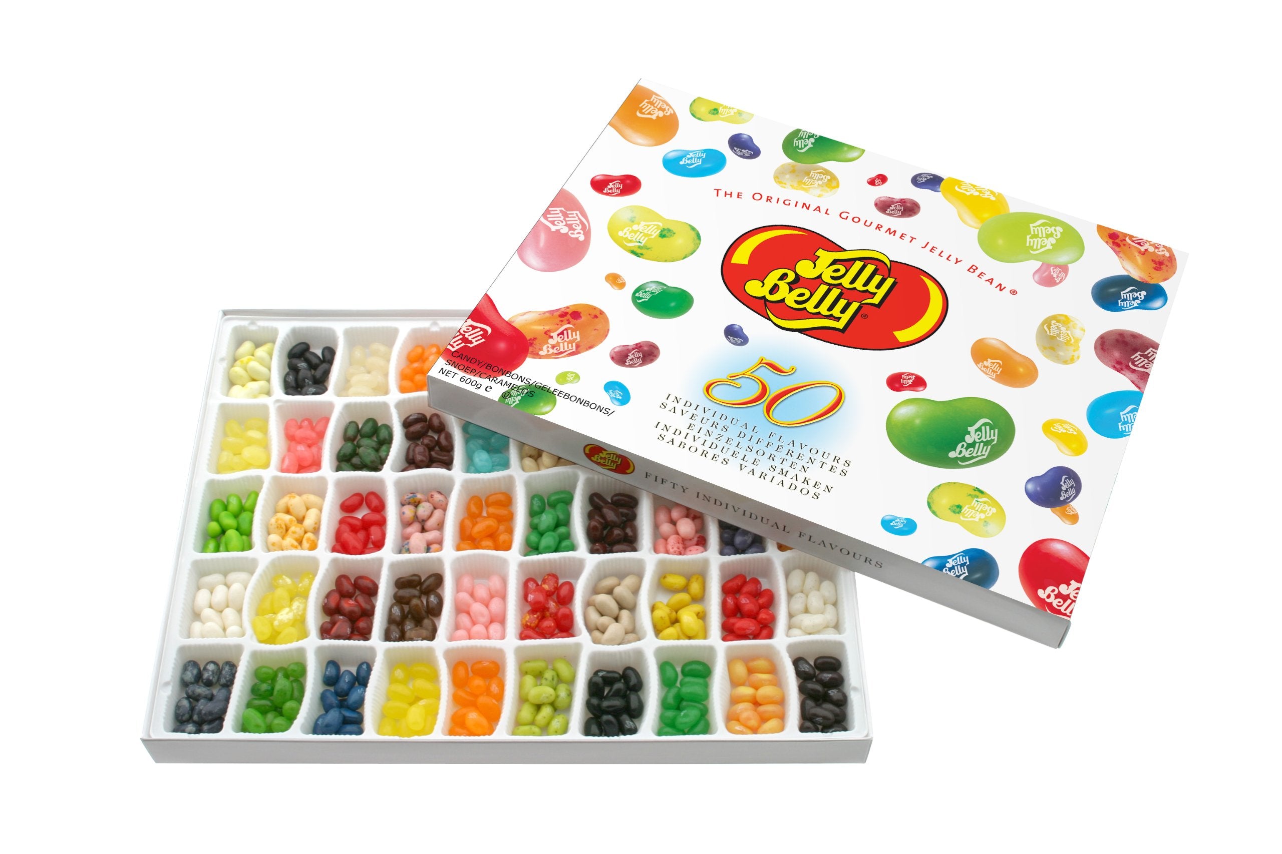 Jelly Belly - Jelly Bean Gift Box 600g 50 Flavours 1