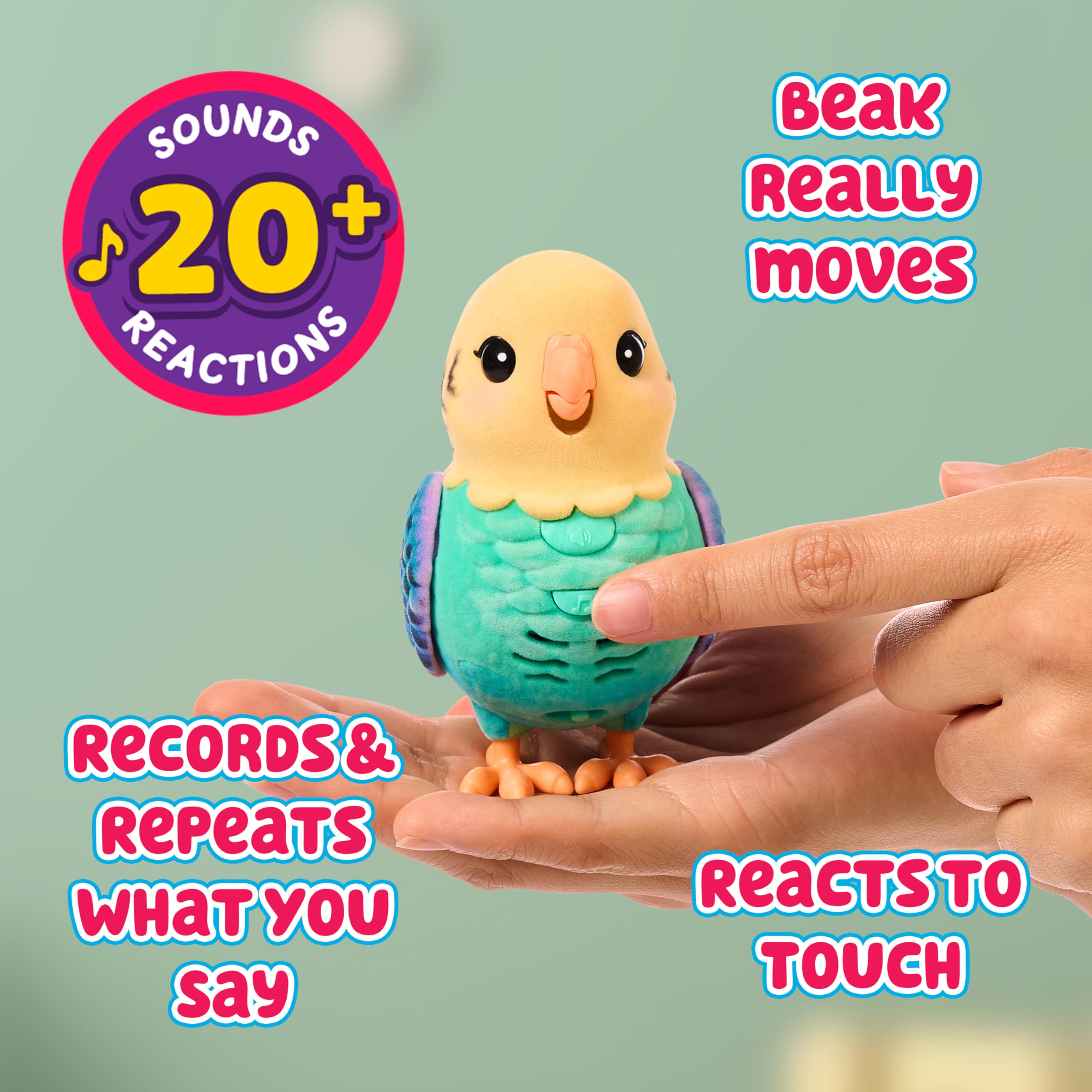 Little Live Pets My Really Real Bird & Cage - Indie, Interactive, Realistic | Ages 5-15 3
