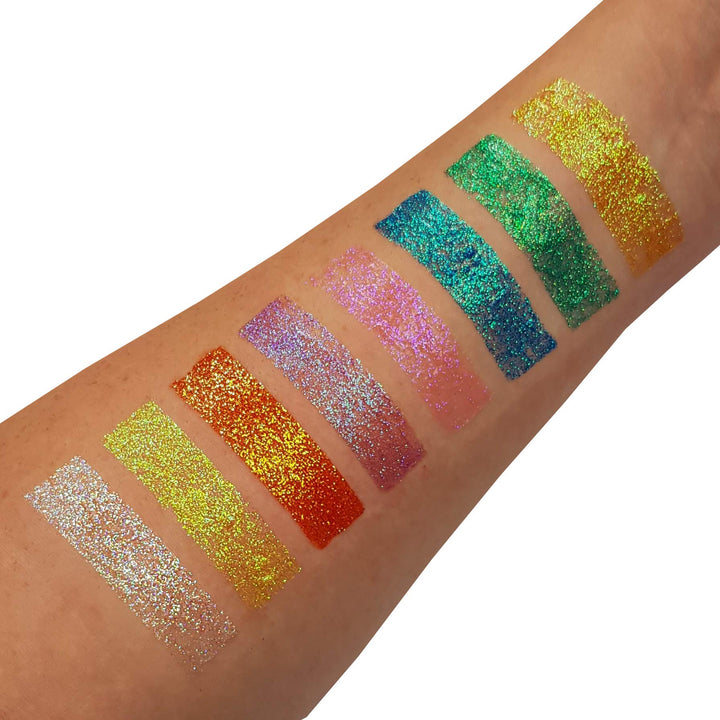 Moon Glitter - Iridescent Fine Glitter Gel for Face, Body, Hair & Nails (12ml)