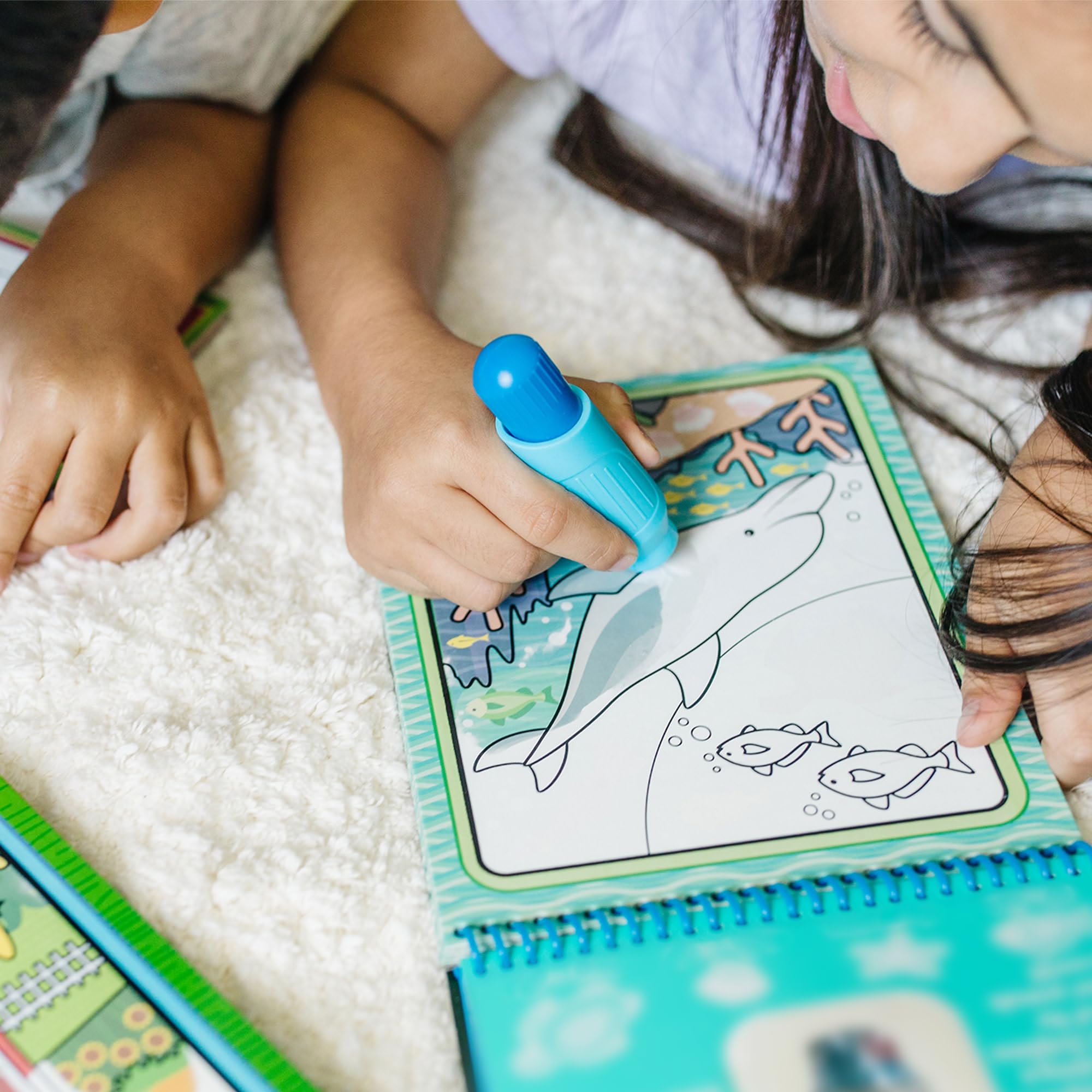 Melissa & Doug On the Go Water Wow! Reusable Water-Reveal Activity Pad - Under the Sea | Ages 3+ 9