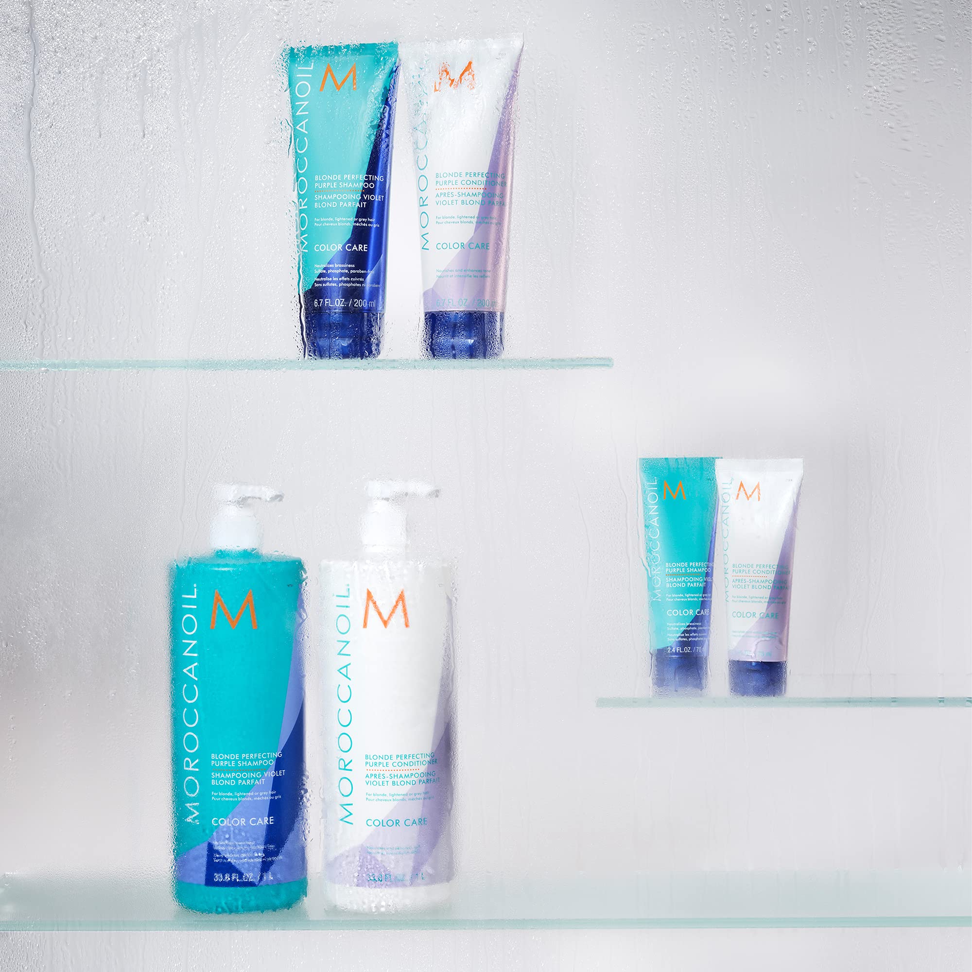 Moroccanoil Blonde Perfecting Purple Conditioner - Neutralizes Brassiness | 70ml 6