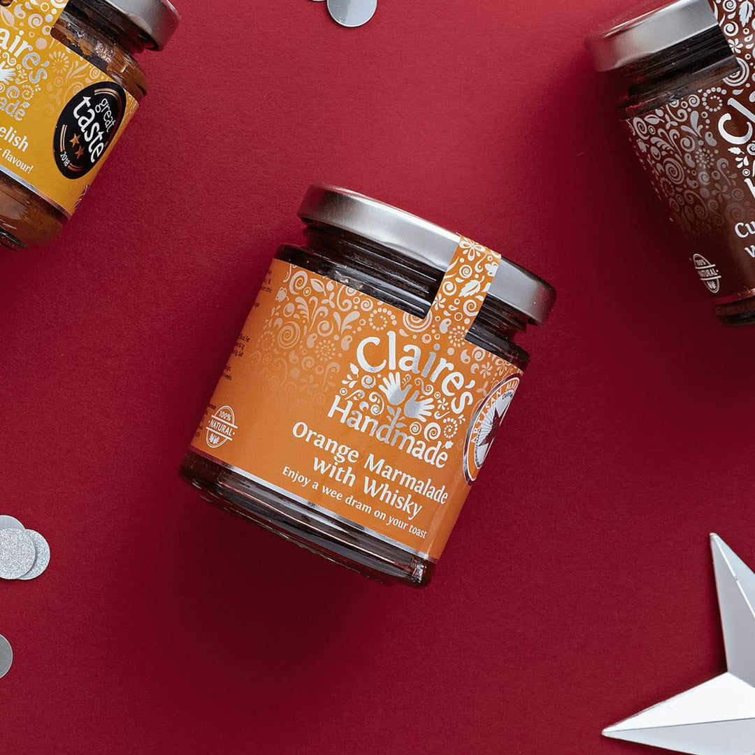 Claire's Handmade Orange Marmalade with Whisky (227g) - Award Winning