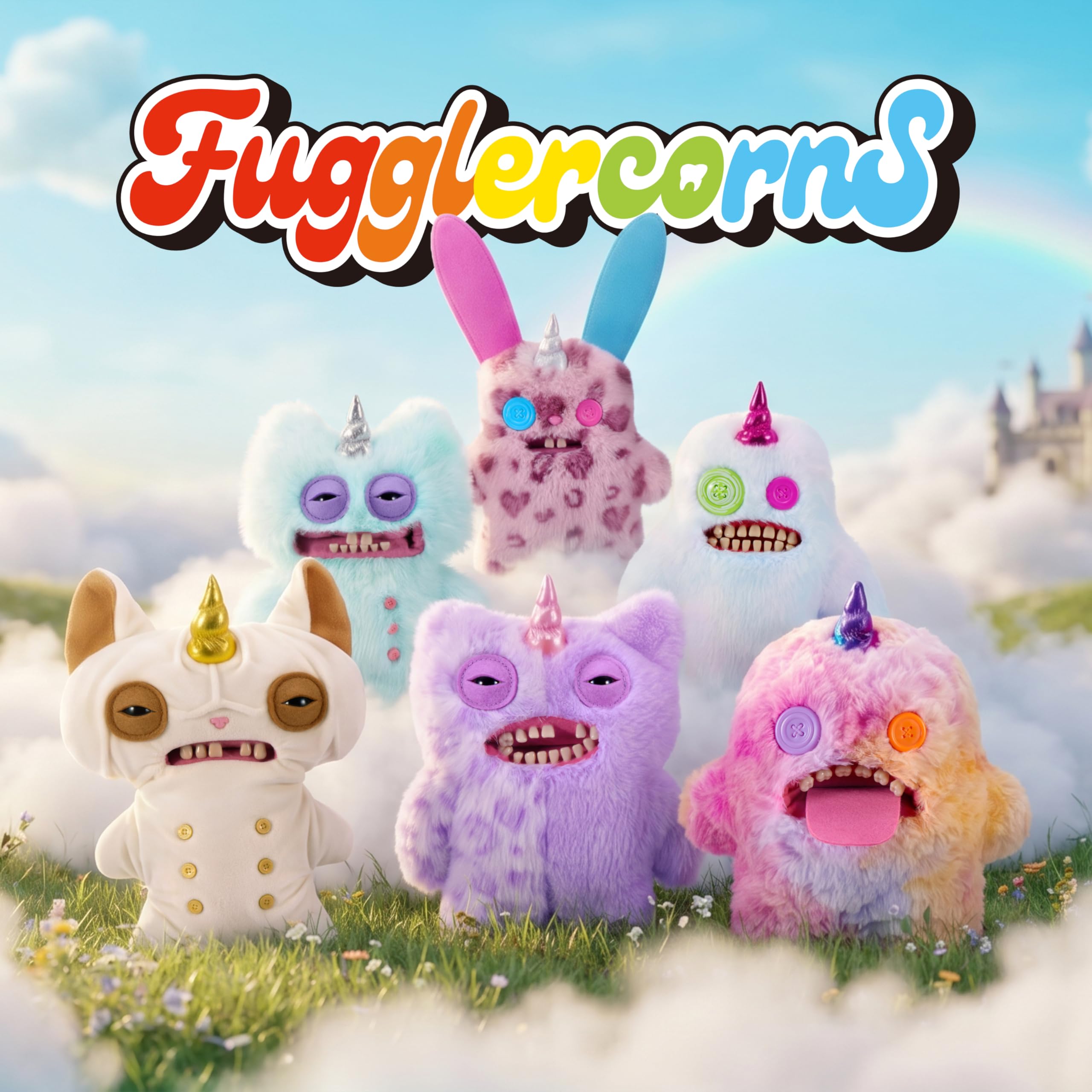 Fuggler Oogah Boogah Unicorn Fugglercorns 9 Inch Plush Toy 4