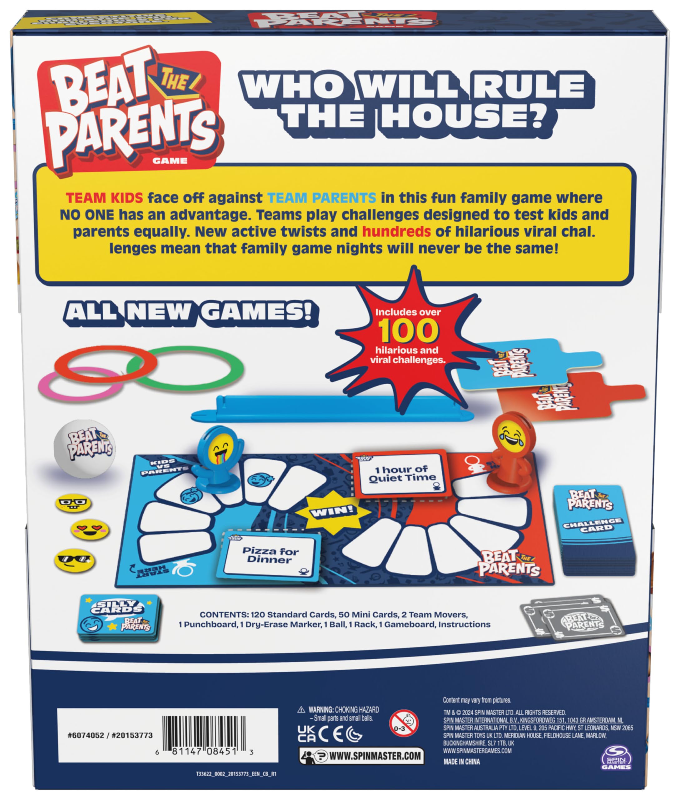 Spin Master Games Beat the Parents 2025 Edition with New Challenges & Car 13