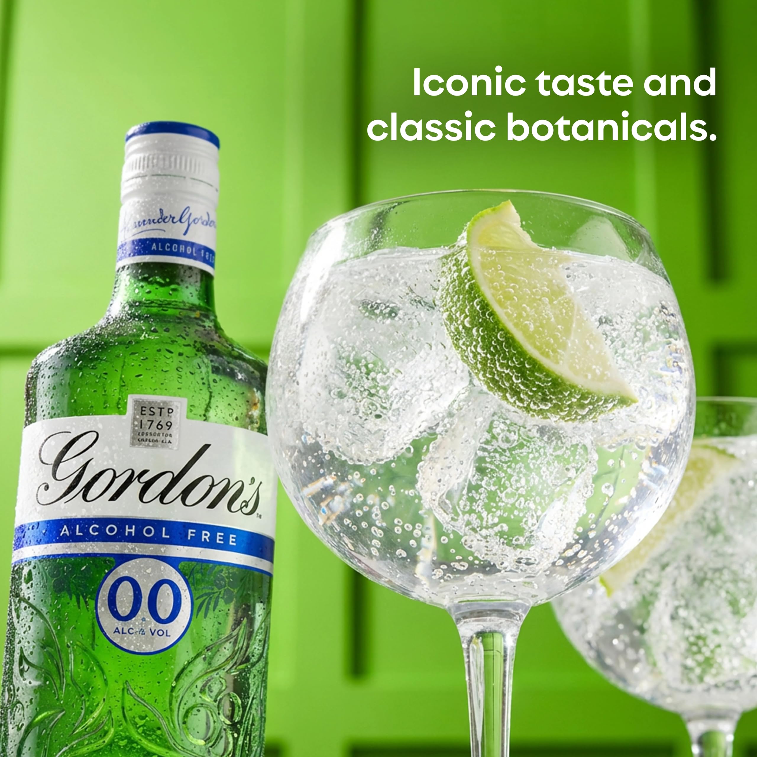 Gordon's 0.0% Alcohol Free Spirit with Distilled Botanicals - 70cl Bottle 3