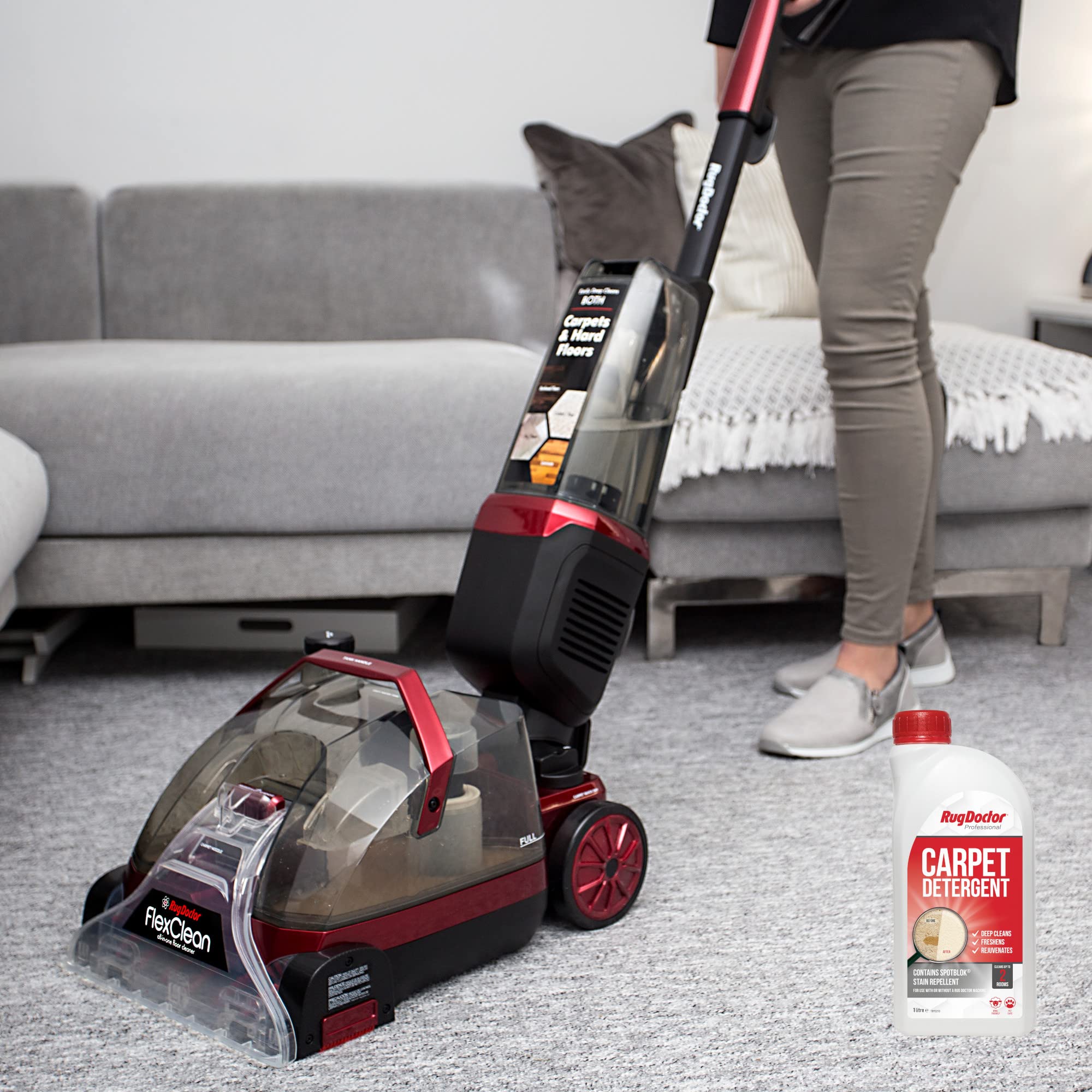 Rug Doctor - Carpet Detergent with SpotBlok Stain Repellent, 1 Litre 4