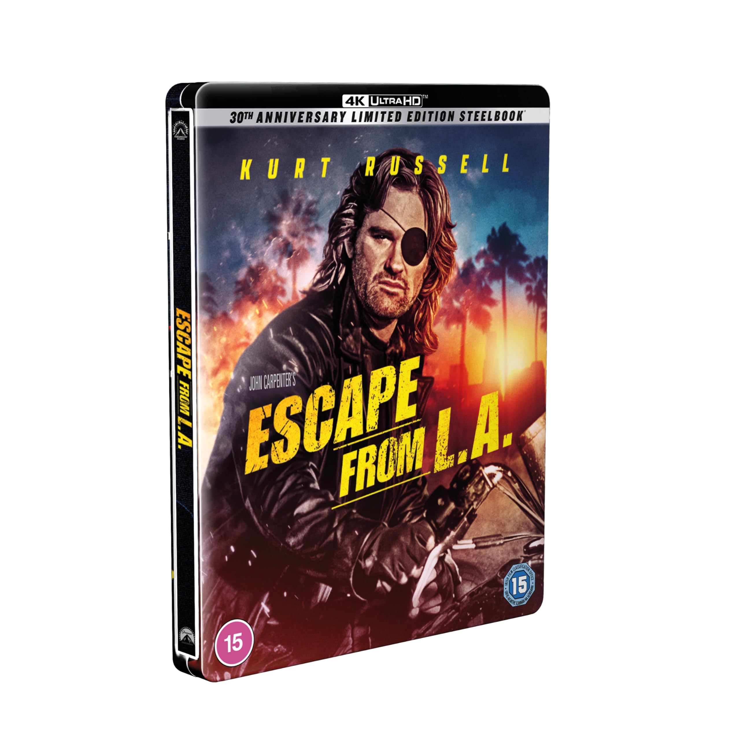 John Carpenter's Escape From L.A. [4K UHD SteelBook Blu-ray] 2