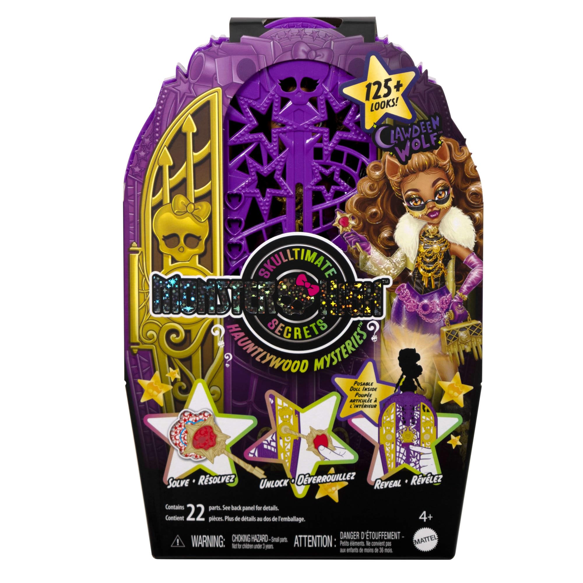 Monster High Skulltimate Secrets Doll and Accessories Set - Hauntlywood Mysteries Playset for Kids 6