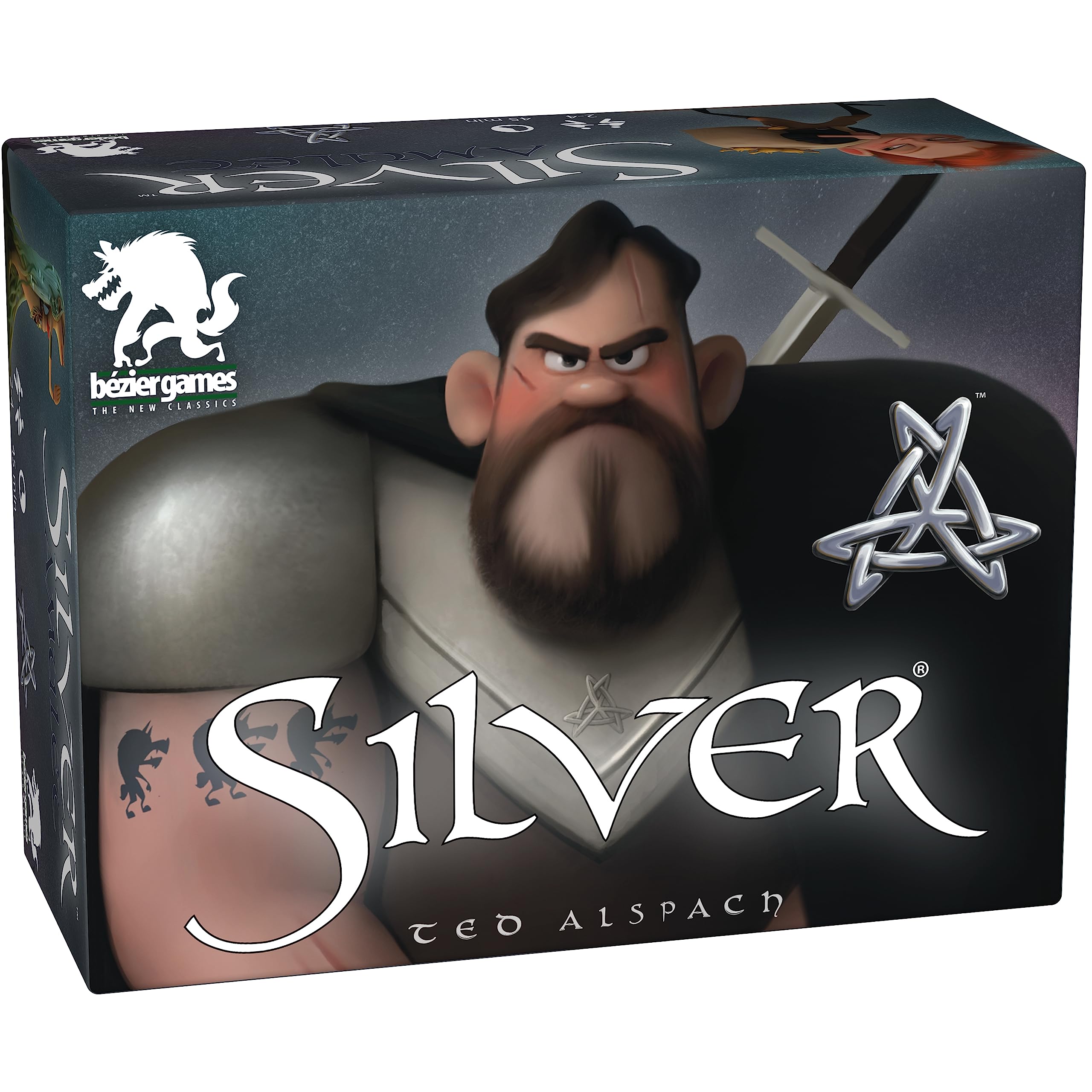 Bezier Games Silver Mixed Colours Card Game