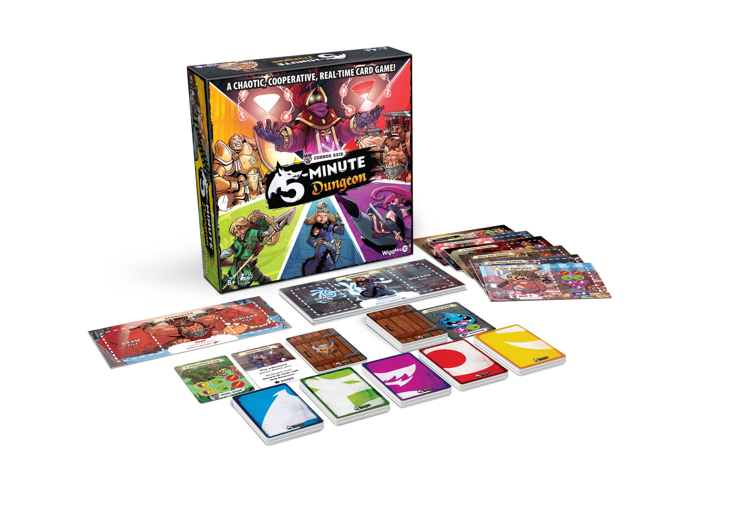 Asmodee 5 Minute Dungeon Card Game for 2-5 Players, Ages 8+ 5