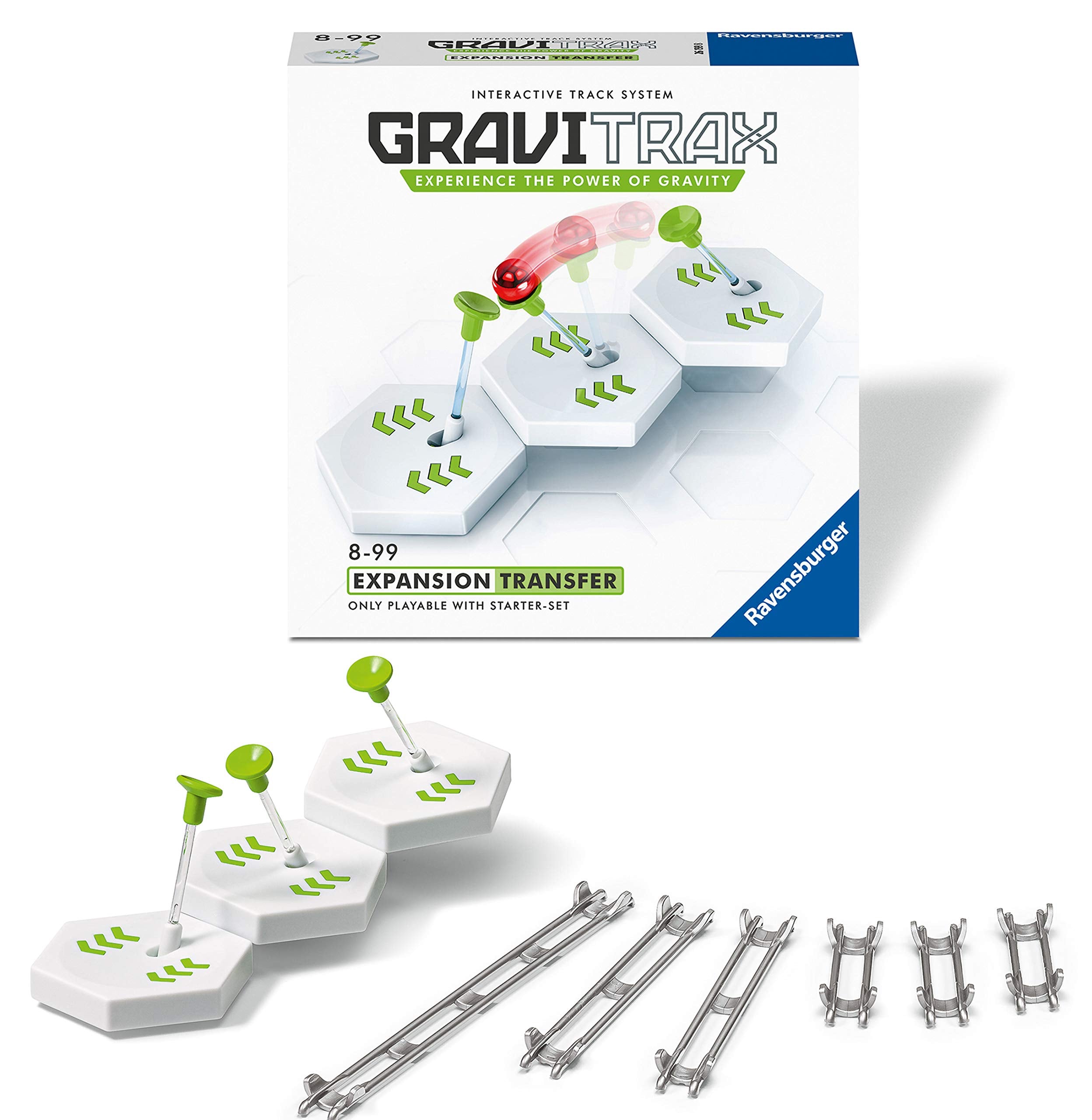 Ravensburger GraviTrax Transfer Accessory - Marble Run Expansion for Kids 8+