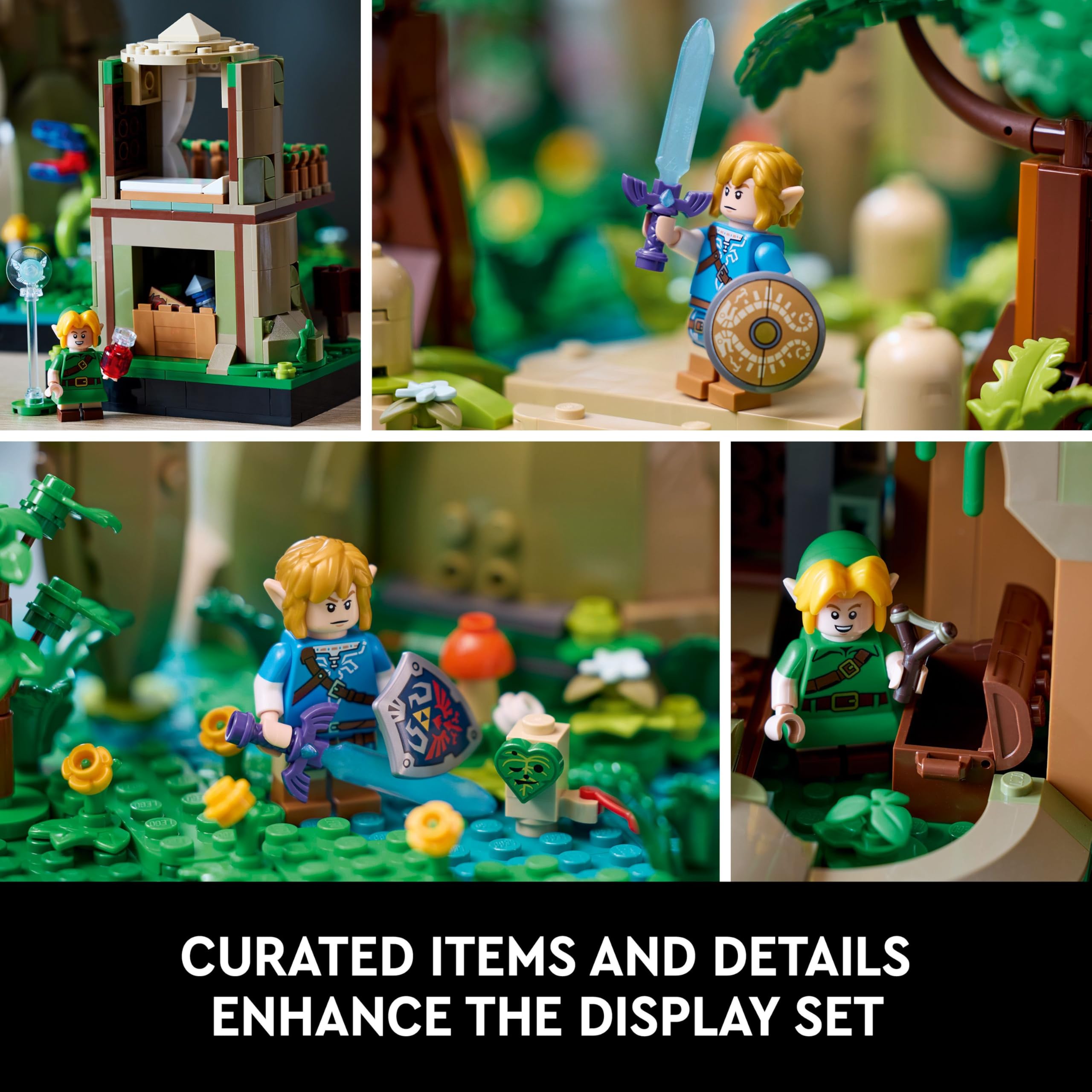 LEGO The Legend of Zelda Great Deku Tree 2-in-1 Set 77092 | 2,500 Pieces | Ages 18+ 7