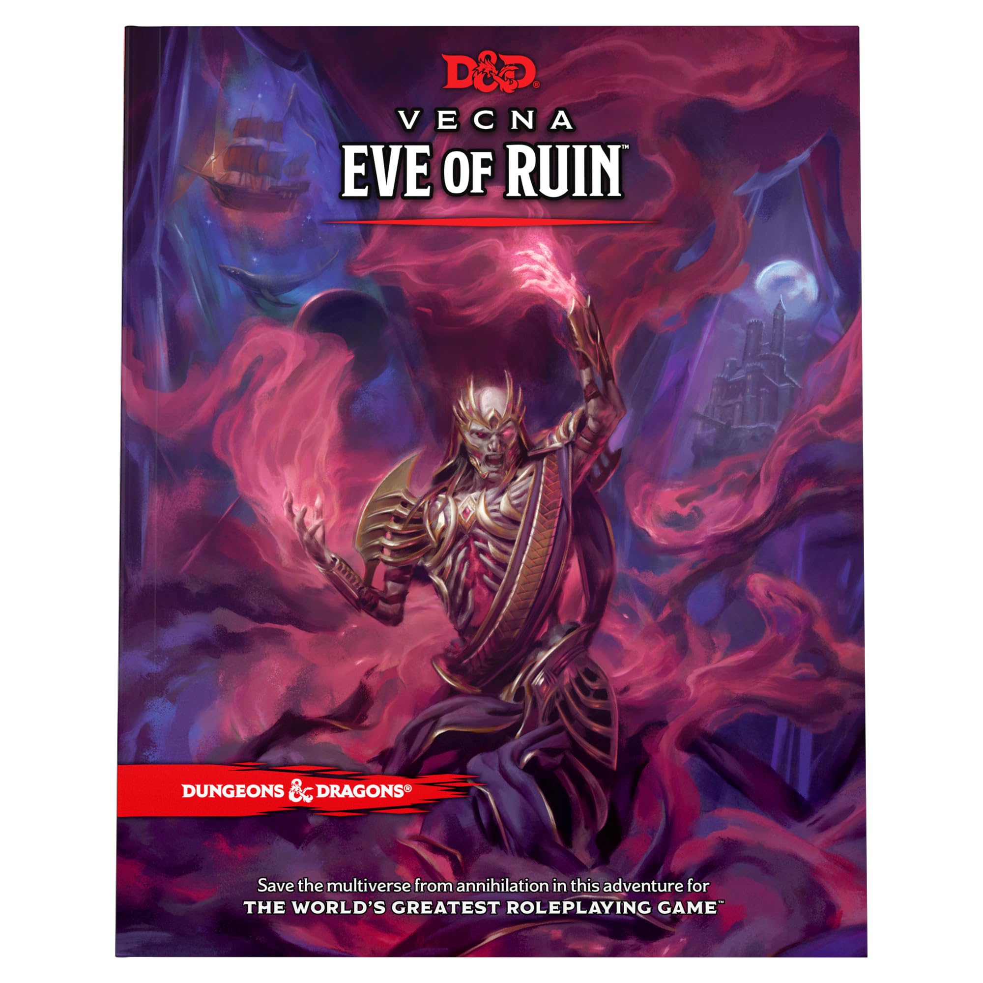 Dungeons & Dragons - Vecna: Eye of Ruin D&D Campaign Adventure Book | Levels 10-20 | English