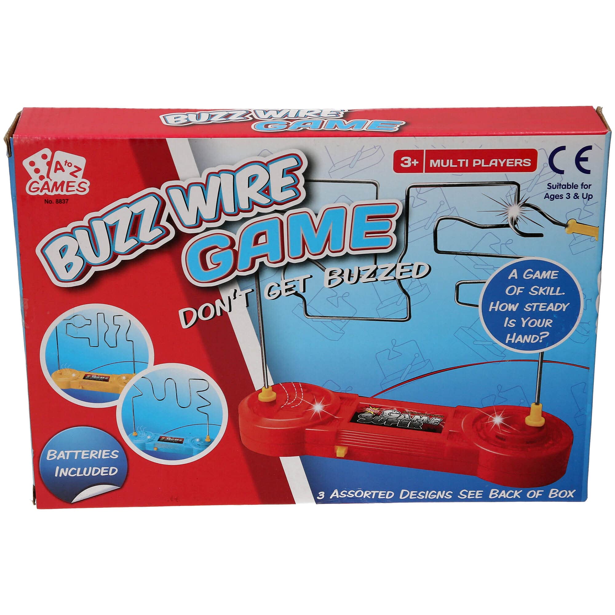 Atoz Buzz Wire Game - Multi-Player Steady Hand Challenge | Ages 3+ 1