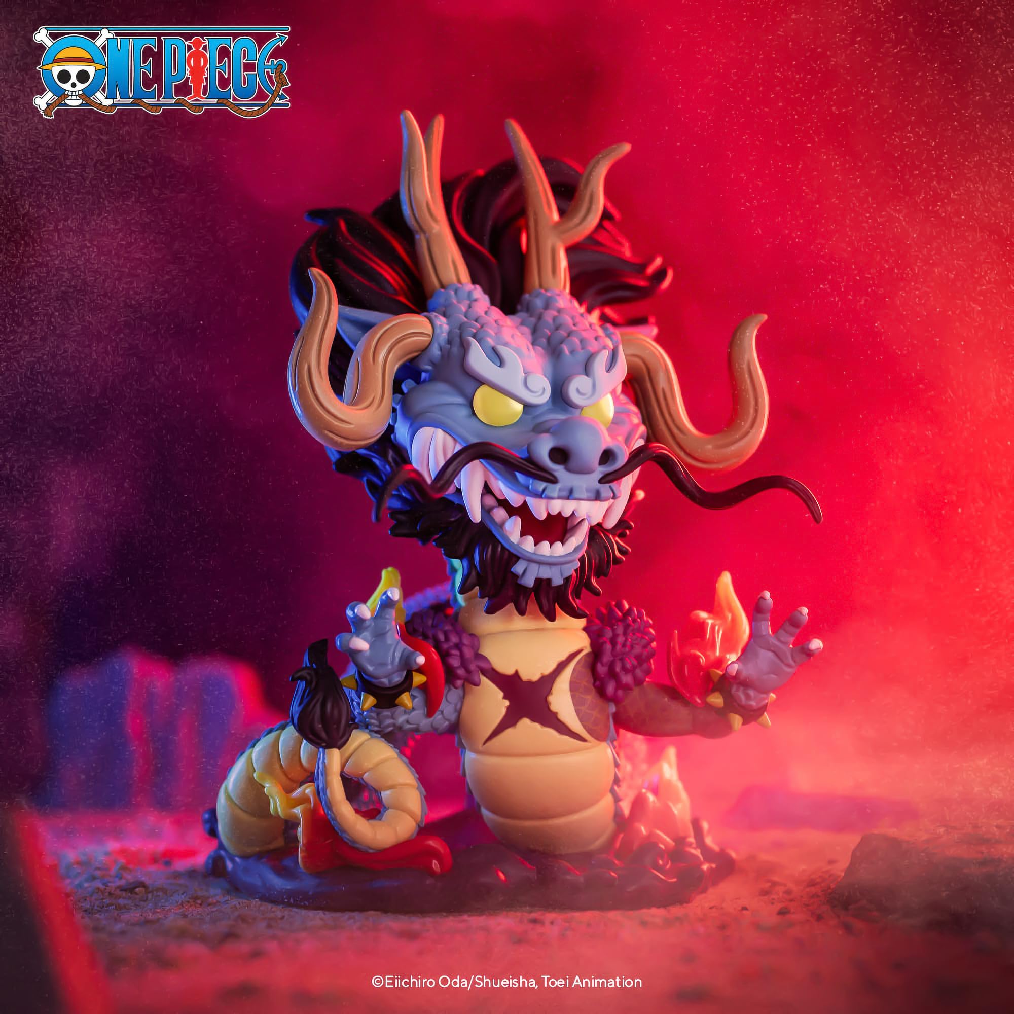Funko Jumbo Pop! One Piece Kaido As Dragon - 10-Inch Vinyl Figure | Model 66422 | Blue-Gray 2