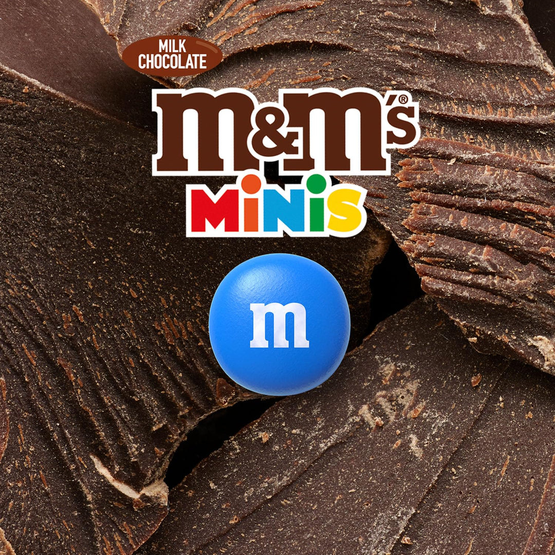 M&M'S Minis Milk Chocolate Bag, 177g - Shareable Chocolate Snack for Gifting & Treats