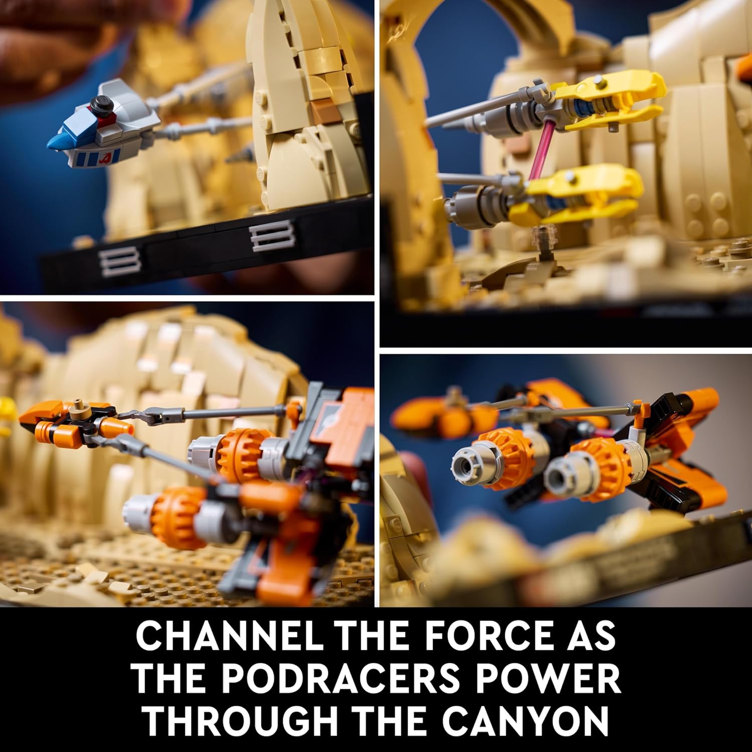 LEGO Star Wars Mos Espa Podrace Diorama Set 75380 for Adults 6