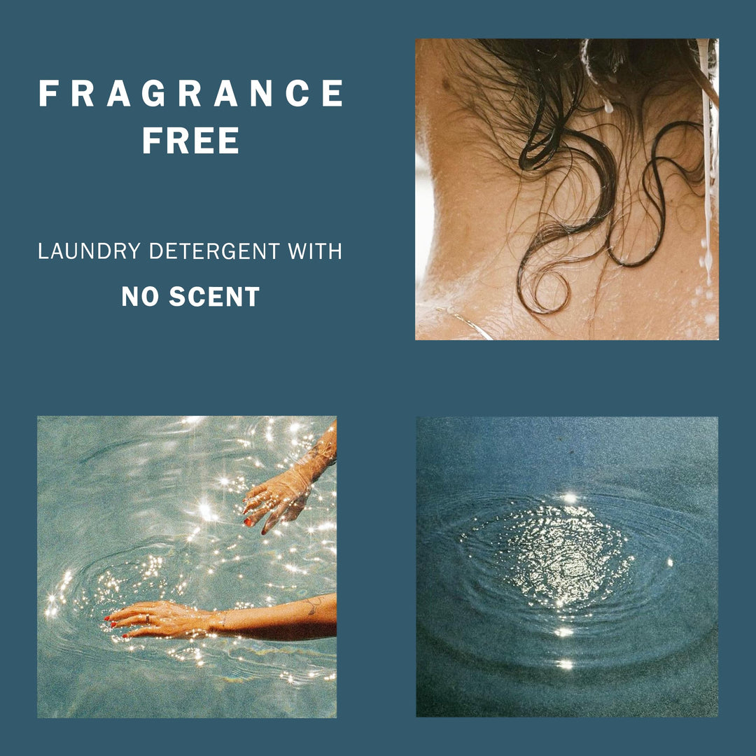 The Lab Co. - TLC Laundry Detergent Strips (64 Loads, Fragrance Free, Plastic-Free)