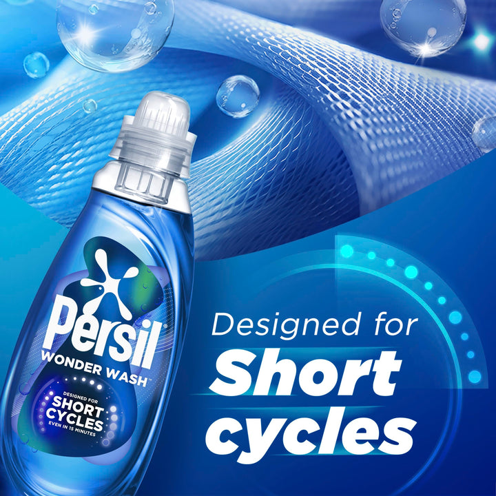 Persil Wonder Wash Odour Defy Bio Liquid Laundry Detergent 1.485 L (55 Washes)