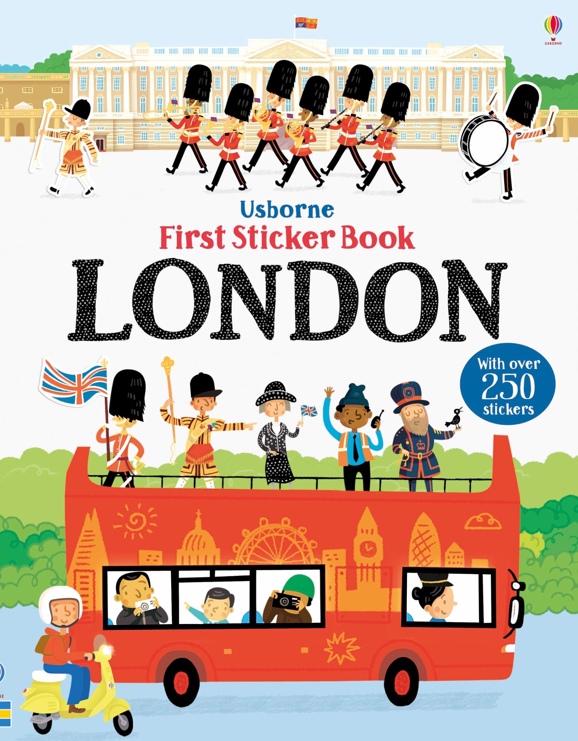 Usborne First Sticker Book London - Activity Book for Ages 2-6 | 24 Pages | English 1