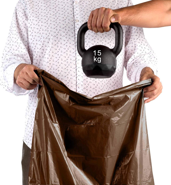 Relevo 100% Recycled Heavy Duty Bin Liners 20L - 15 Bags