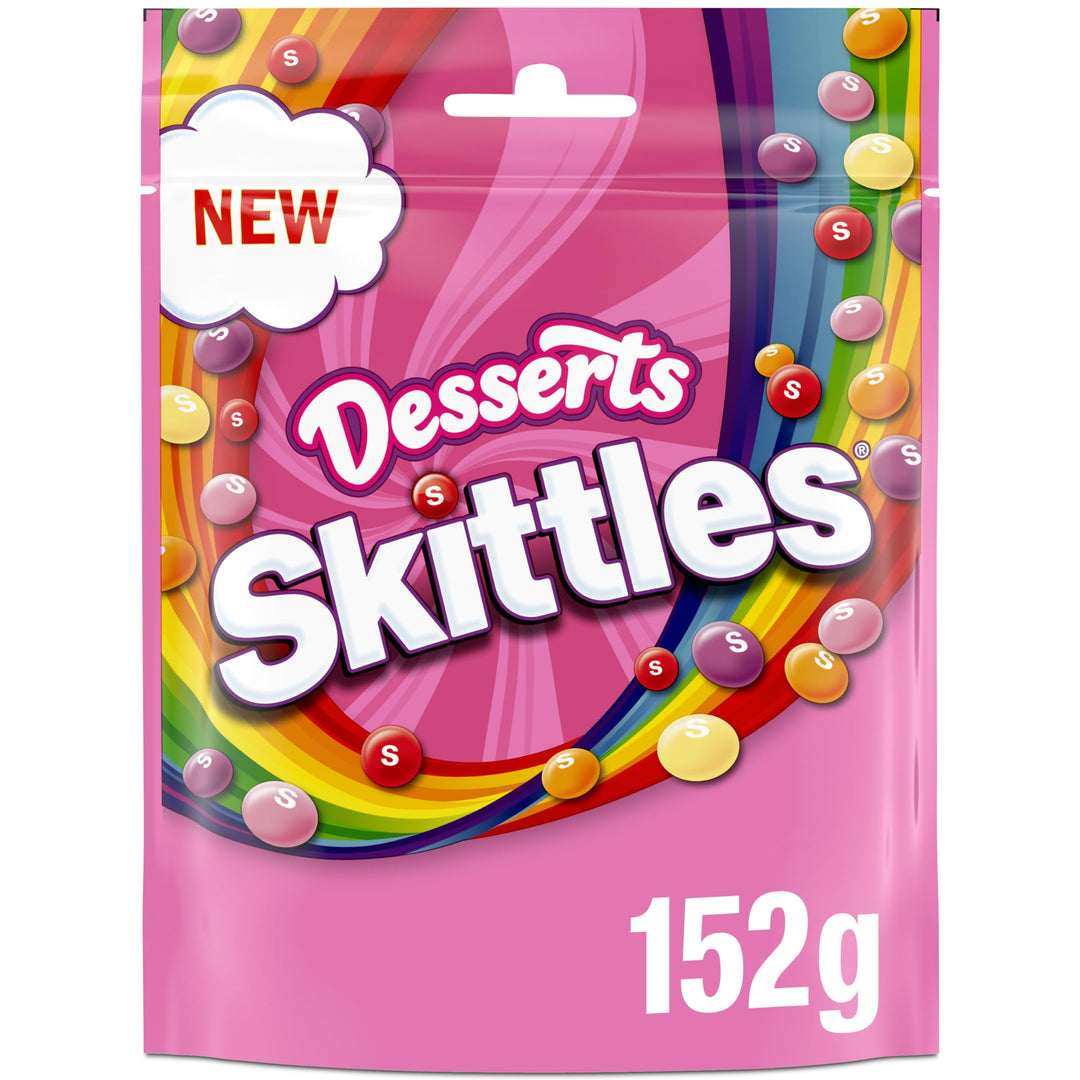Skittles - Desserts Pouch Chewy Sweets 152g