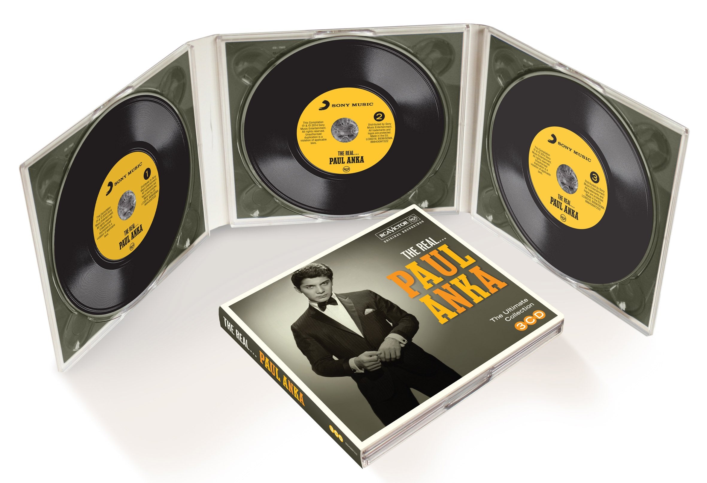 Paul Anka - The Real... Paul Anka [3 CD Box set] 3