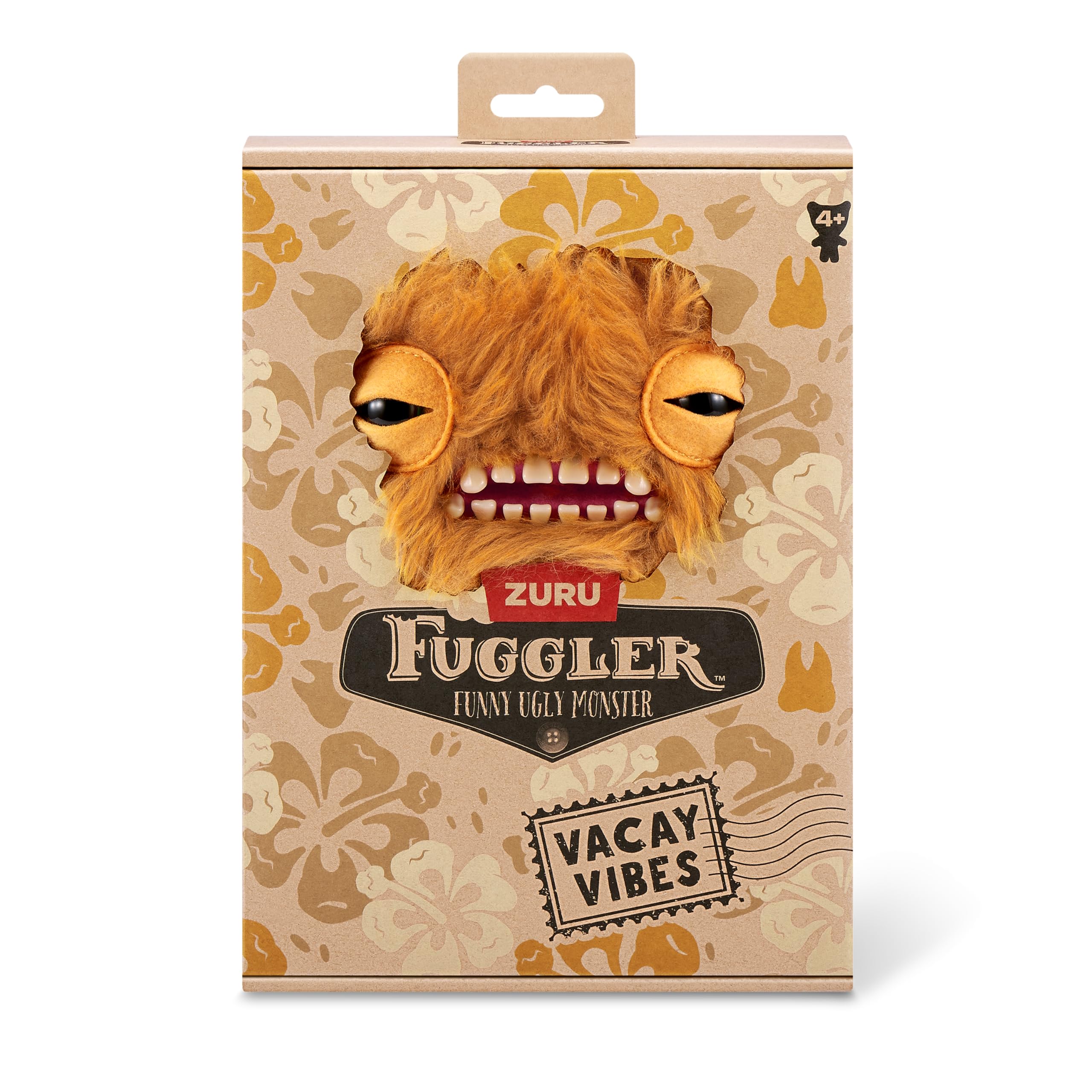 Fuggler Vacay Vibes Plush Toy - Munch Munch Ginger | 9-inch Soft Doll | Ages 4+