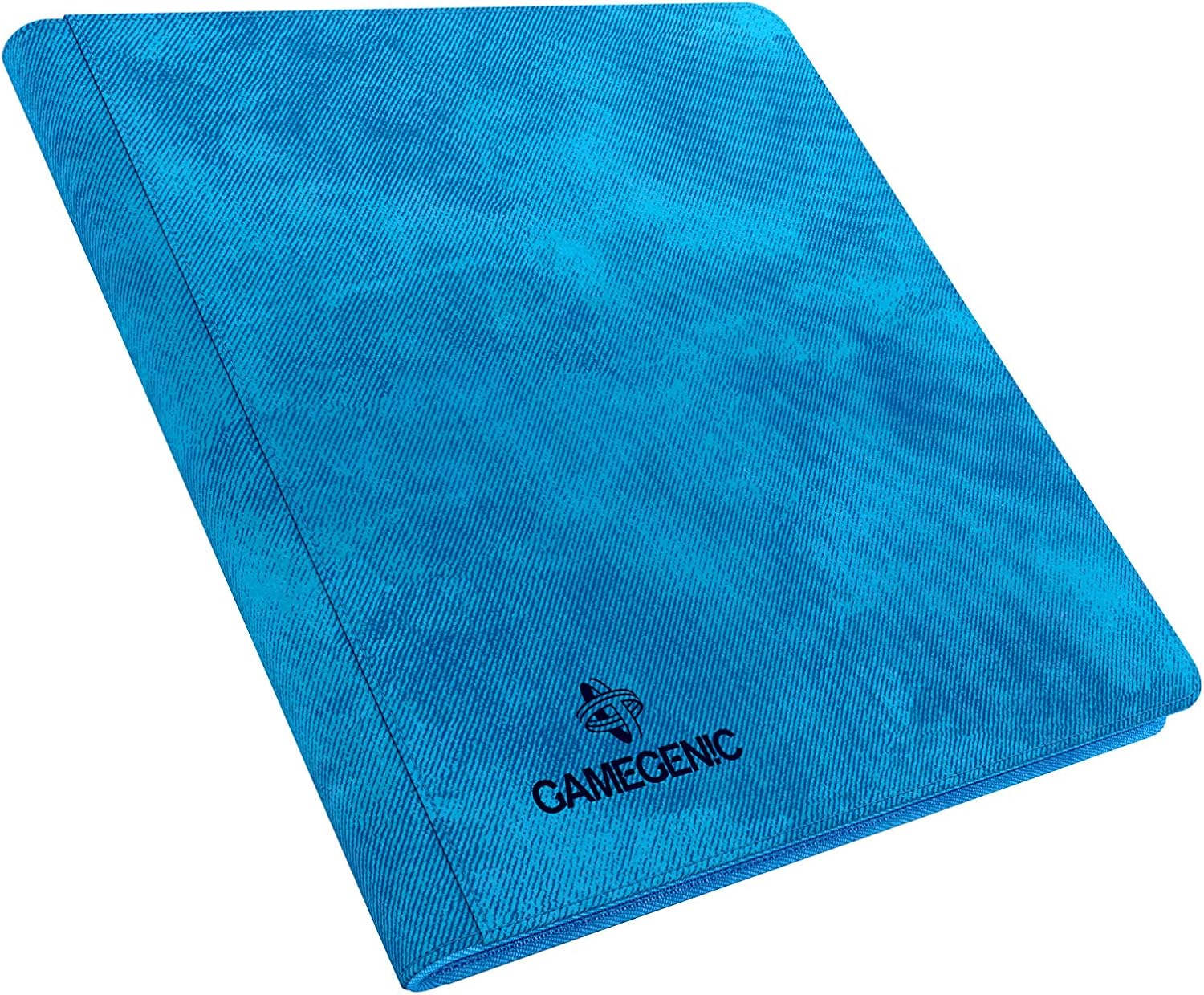 Gamegenic Zip-Up Album 24-Pocket - Holds 480 Double-Sleeved Cards, Blue 6