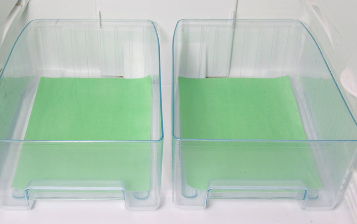 Toastabags Fridge Liner - 2 Pack Reusable Shelf Liners for Kitchen Refrigerator