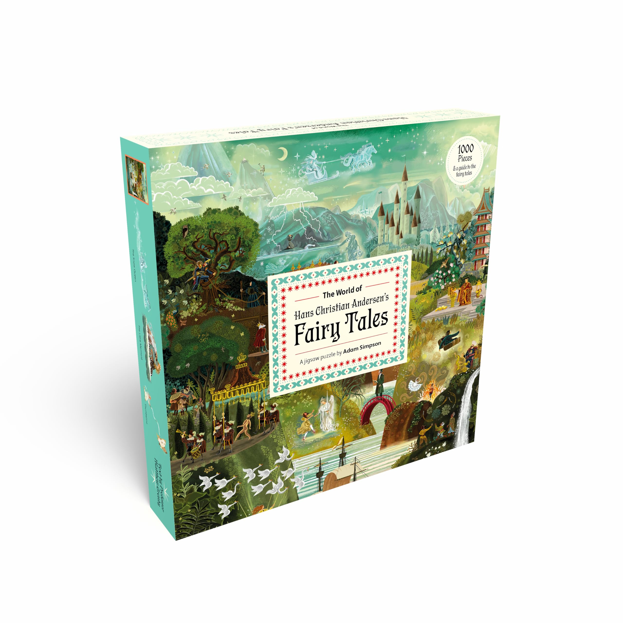 Laurence King The World of Hans Christian Andersen's Fairy Tales Jigsaw Puzzle | 1000 Pieces | 48.5 x 68 cm