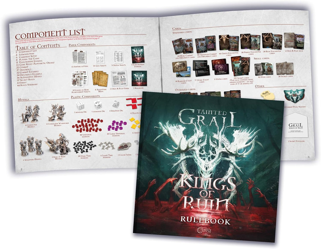 Awaken Realms Tainted Grail: Kings of Ruin Board Game CORE Box