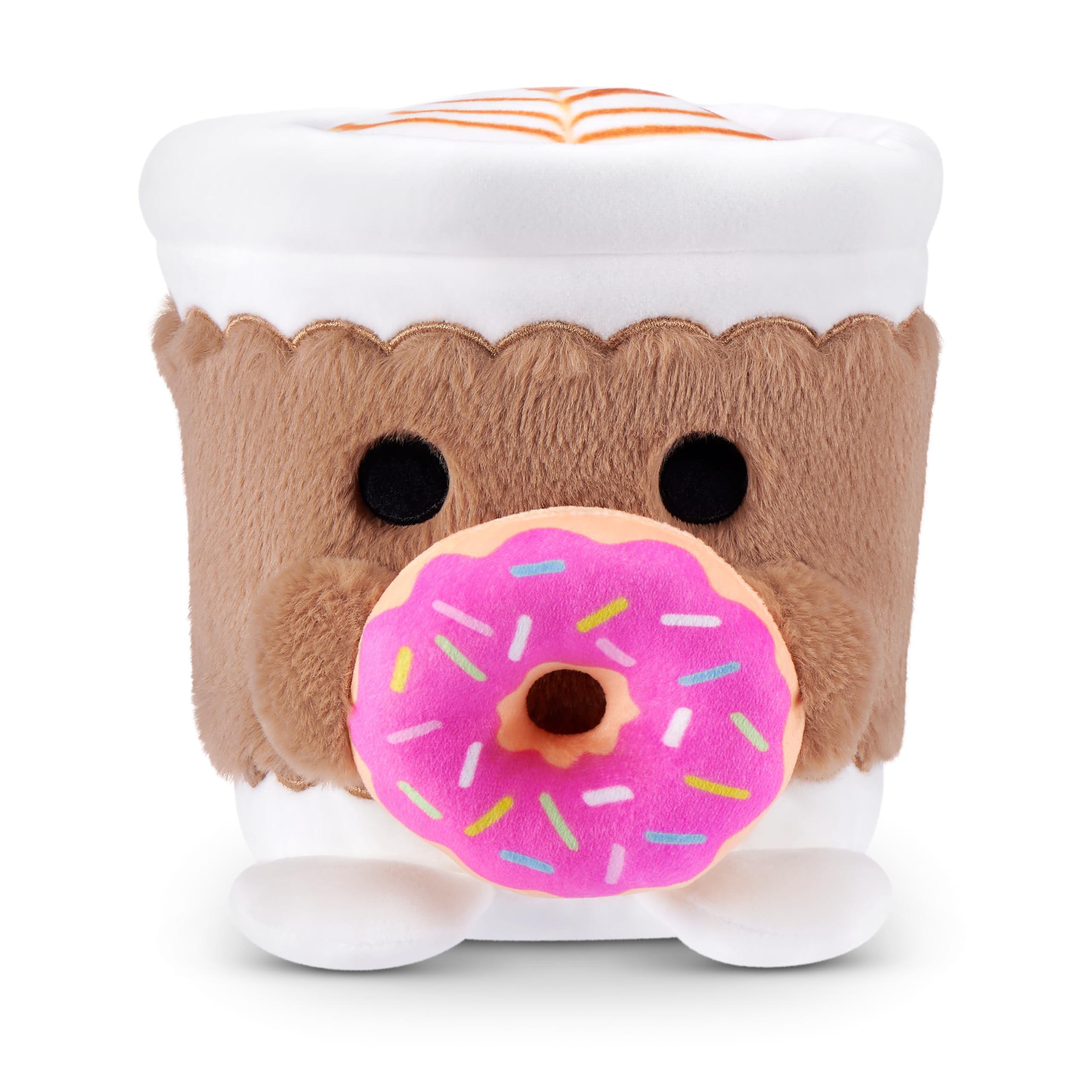 Snackles Core Series 2 8-inch Plush Doll (Coffee with Donut) by ZURU